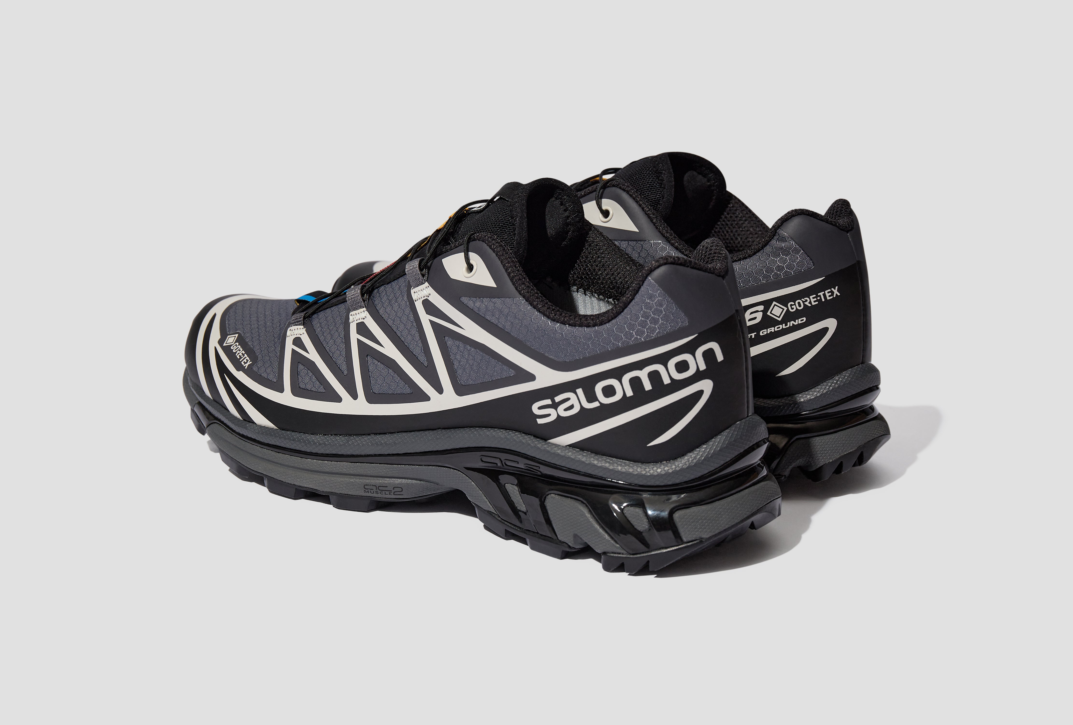 SALOMON XT-6 GTX SNEAKERS - BLACK/EBONY/LUNAR ROCK L41663500 – HARRESØ