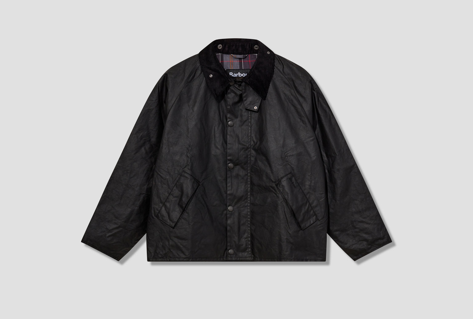 HERITAGE SELECT - OVERSIZED TRANSPORT WAX JACKET MWX1678 Black