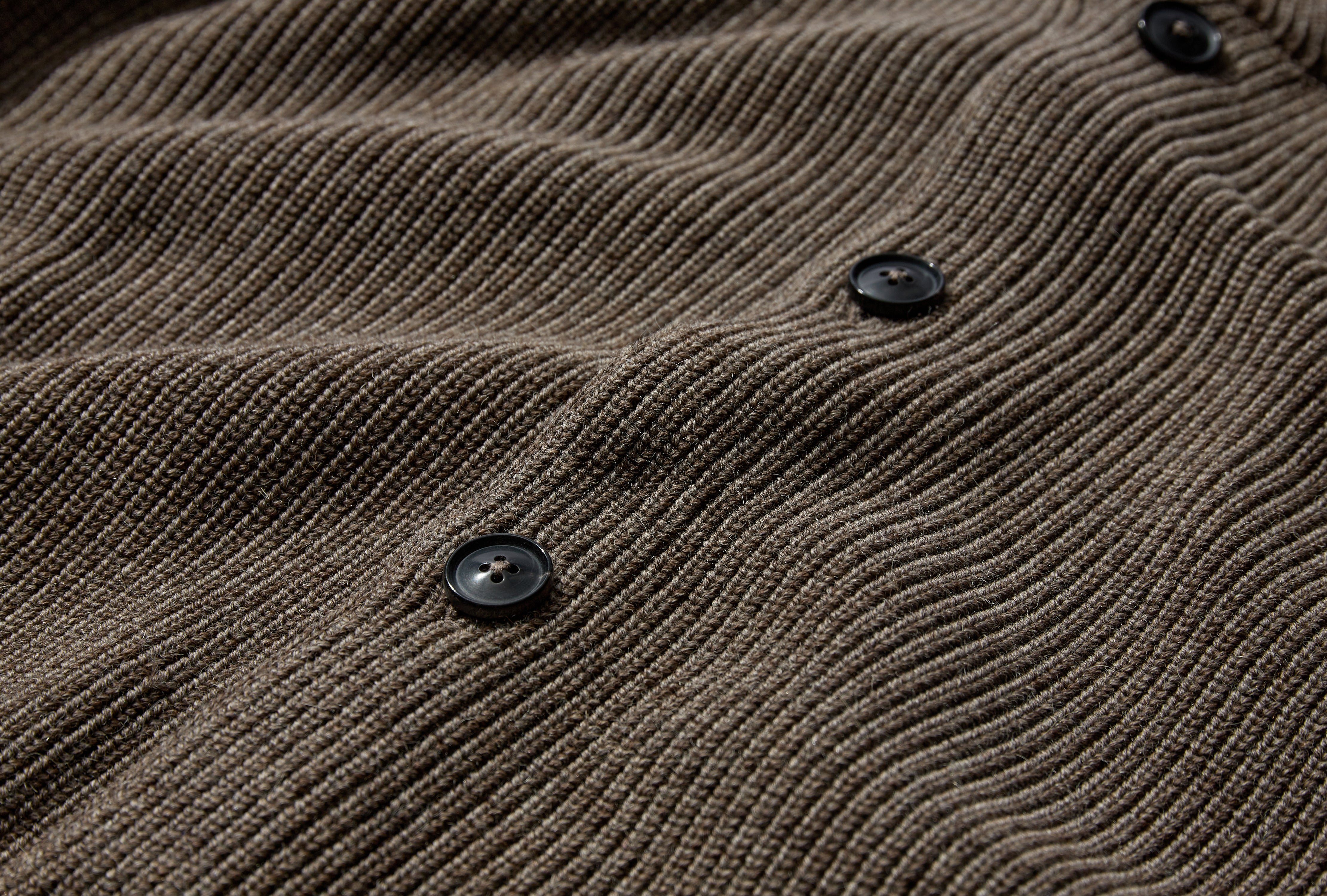 SKIPPER JACKET - G7 / UNDYED YARN Light brown