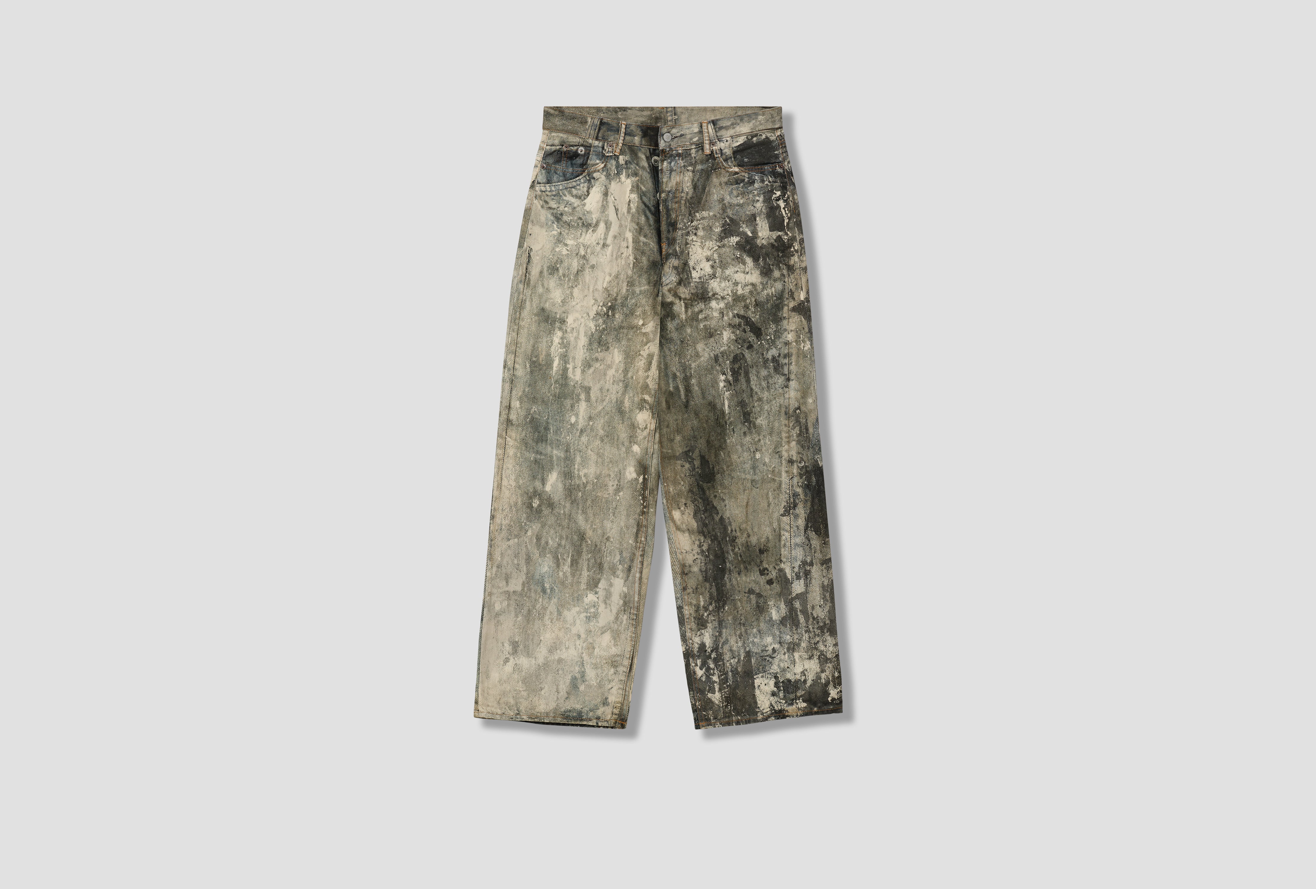 ACNE STUDIOS 1981M FN TLO SPLATTER A00410 Grey