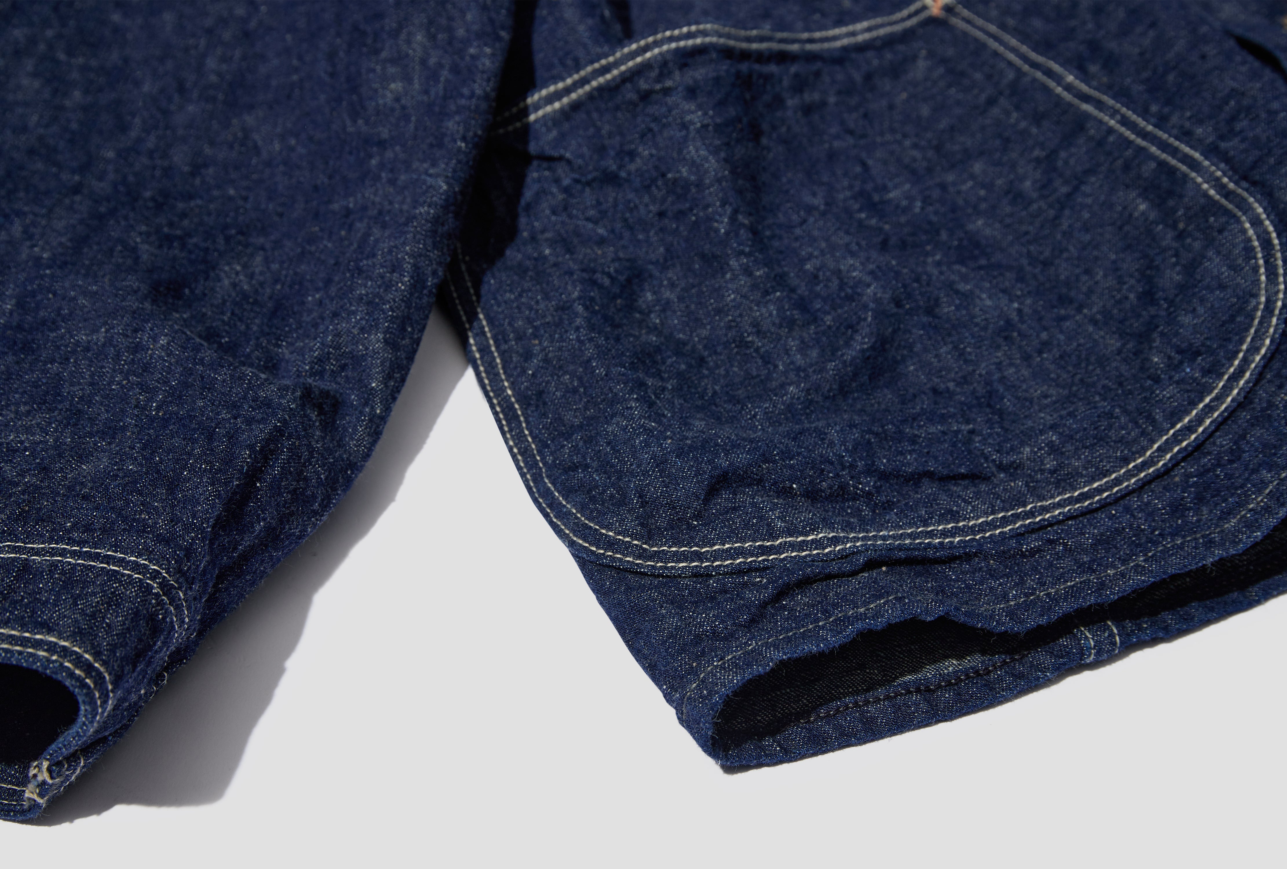1940'S COVERALL - 9OZ ORIGINAL SELVEDGE DENIM / ONE WASH 01-6150-81 Blue