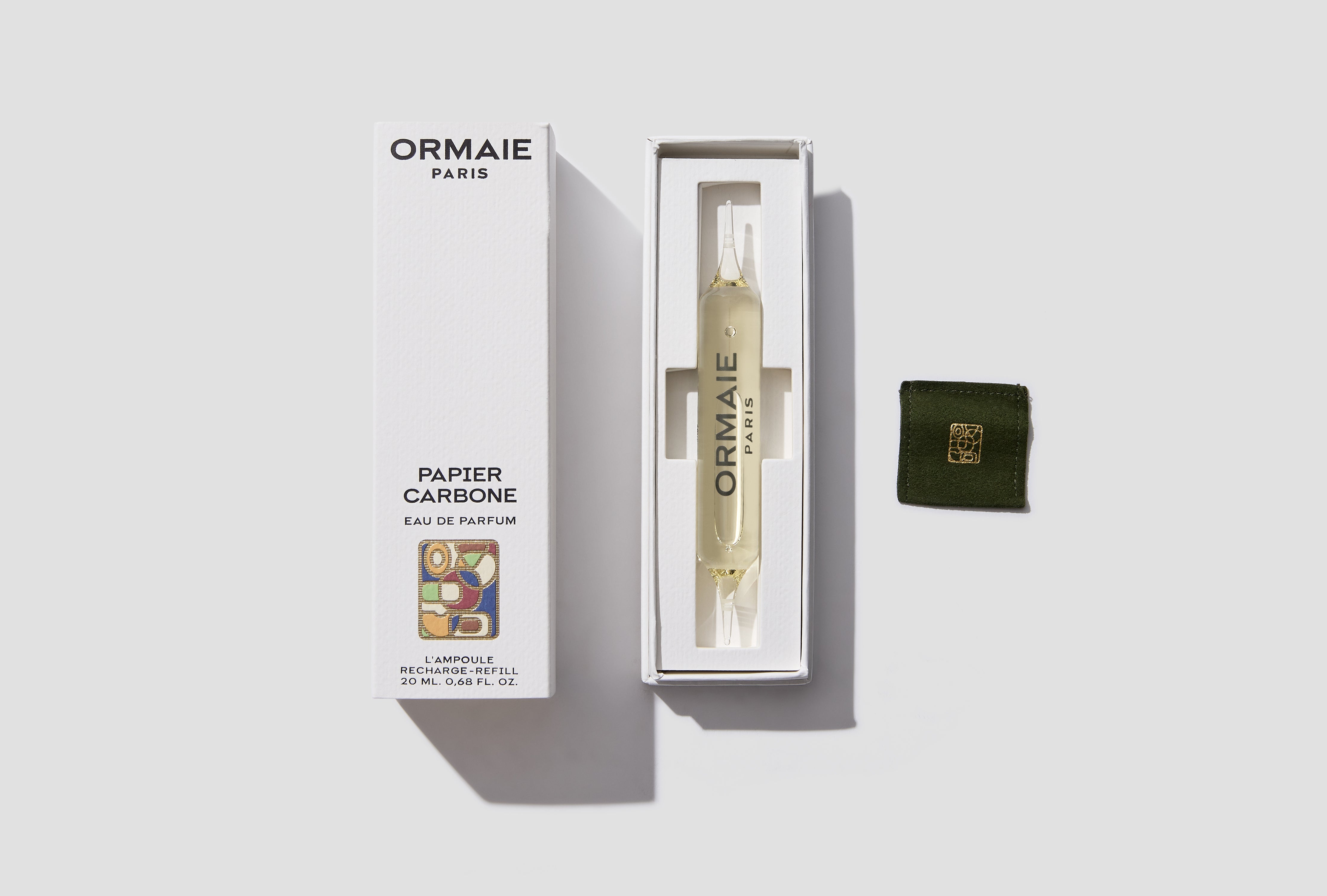 PAPIER CARBONE AMPOULE-REFILL - EAU DE PARFUM 20 ML. ORPCREFILL20