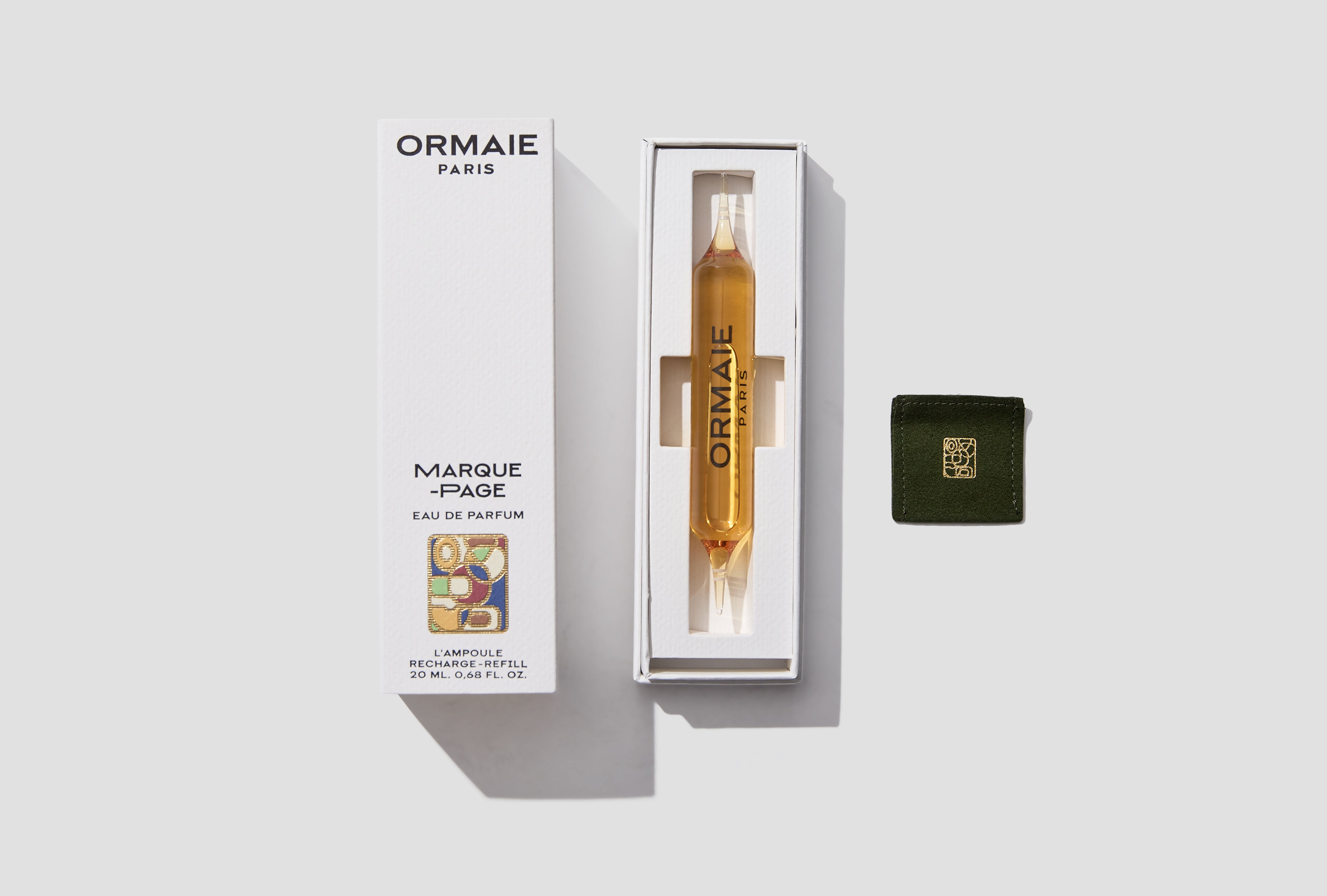MARQUE-PAGE AMPOULE-REFILL - EAU DE PARFUM 20 ML. ORMPREFILL20