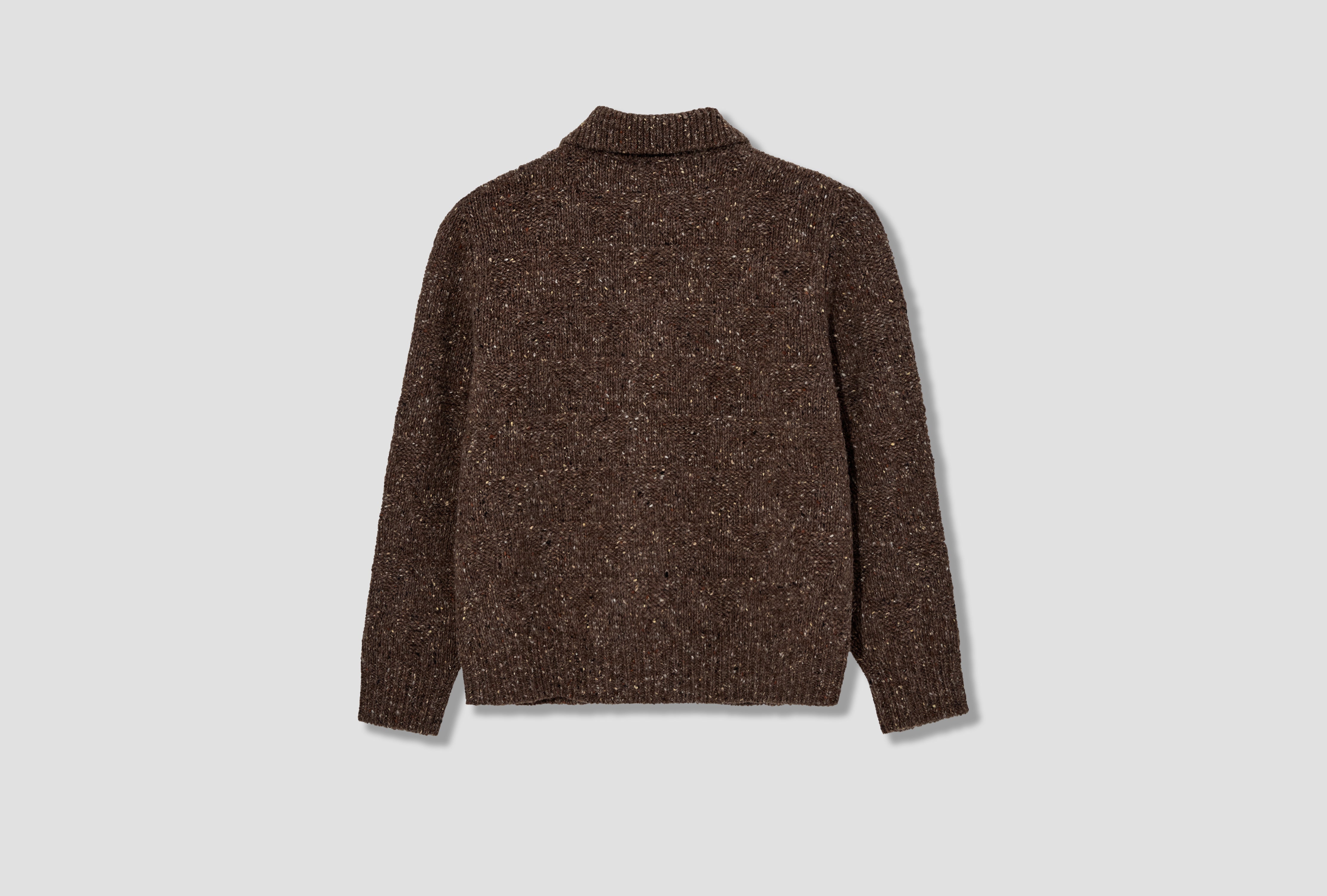 ERIK DONEGAL DIAMOND JACKET N45-0630 Brown