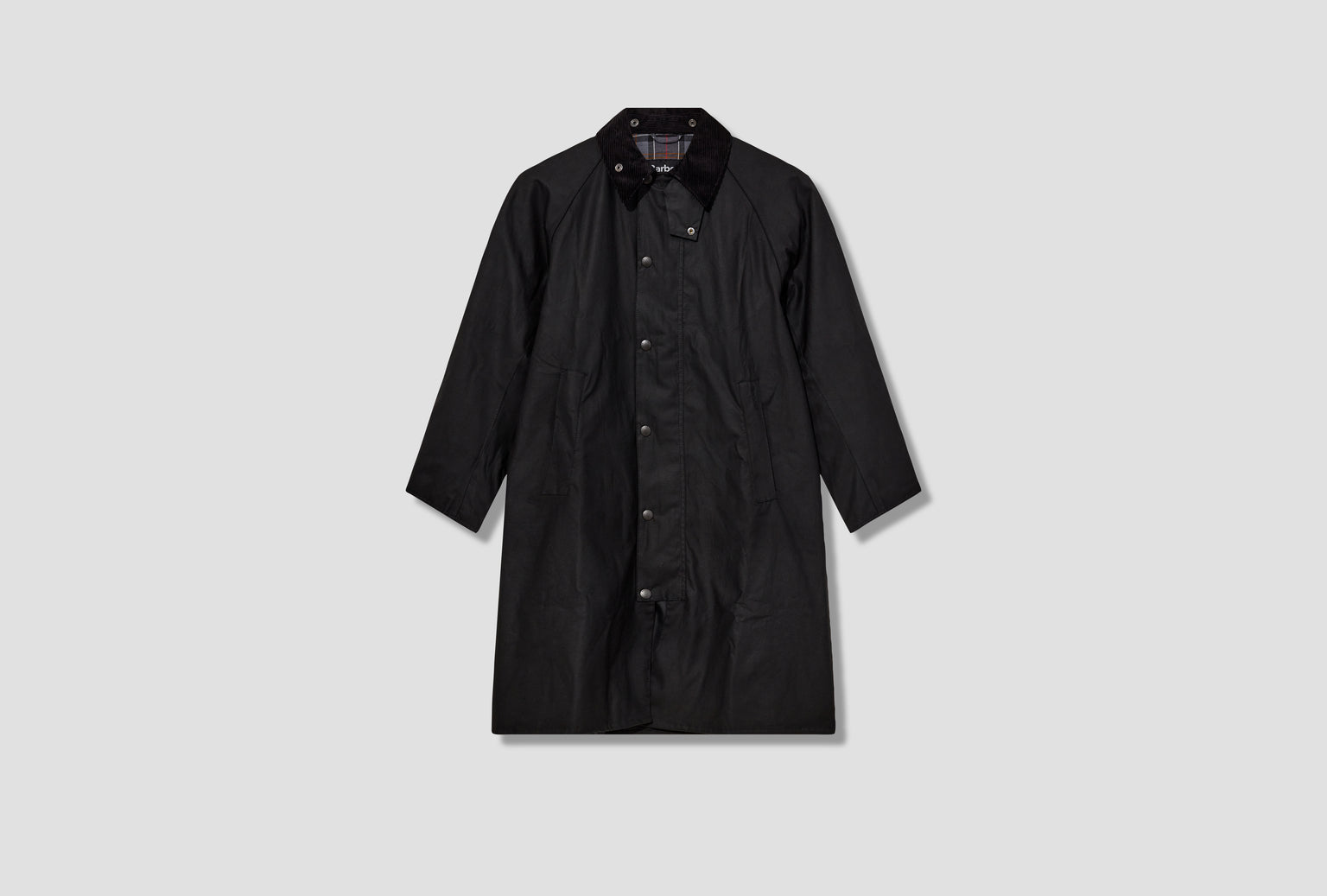 HERITAGE SELECT - MODIFIED EXMOOR WAXED COAT MWX2344 Black