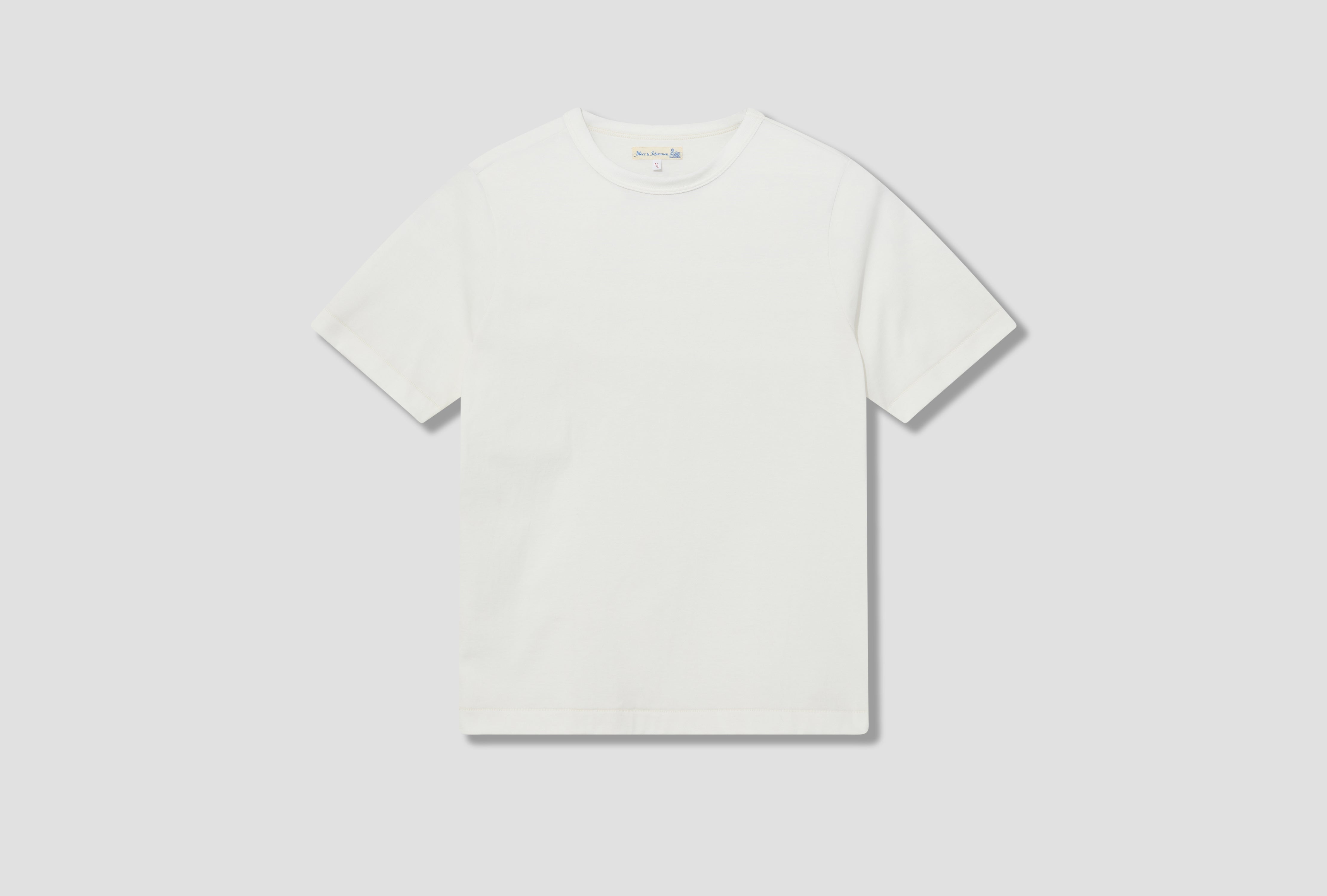 214 LOOPWHEELED MIDWEIGHT T-SHIRT - 7,2OZ/SQ.YD. / RELAXED FIT White