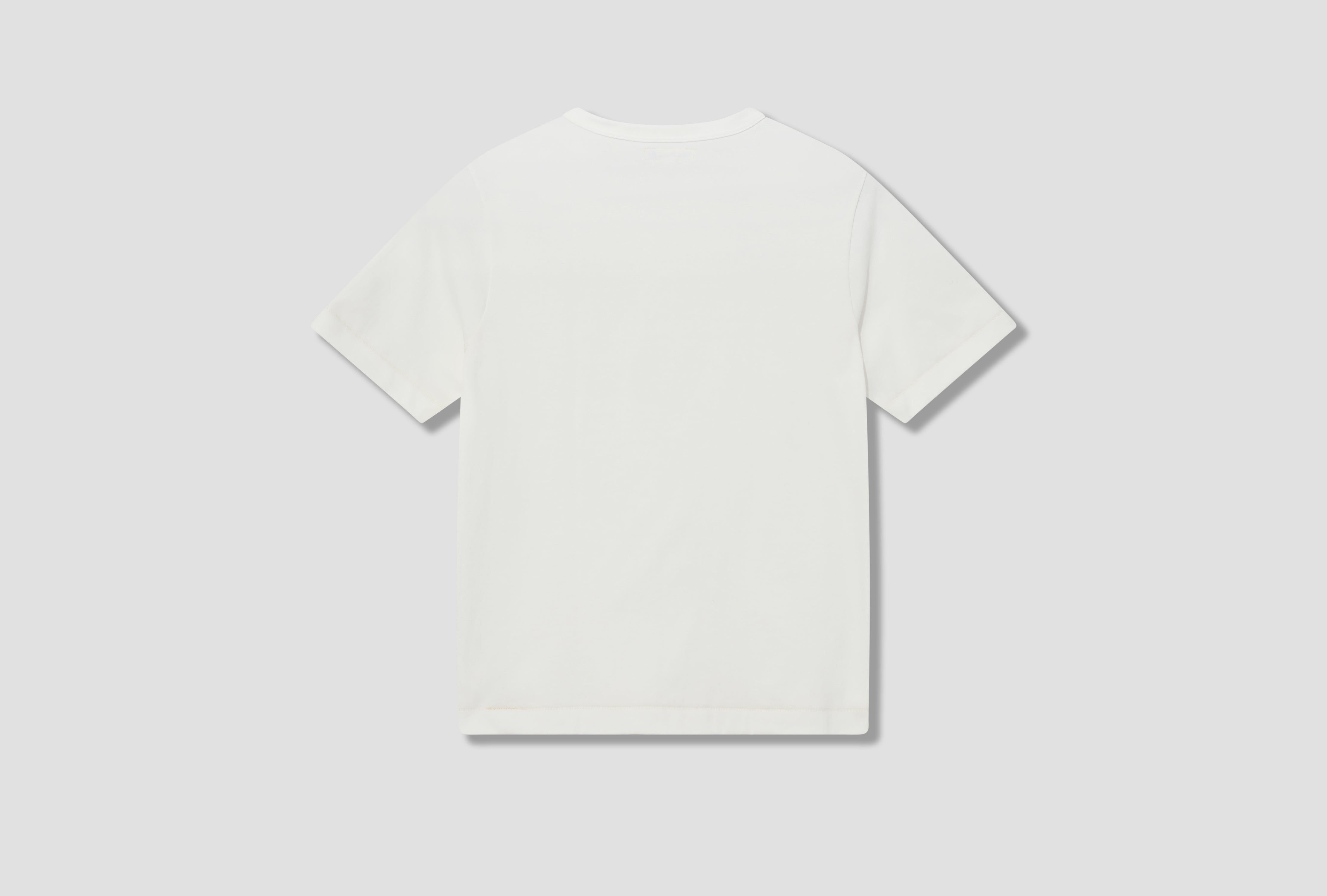 214 LOOPWHEELED MIDWEIGHT T-SHIRT - 7,2OZ/SQ.YD. / RELAXED FIT White