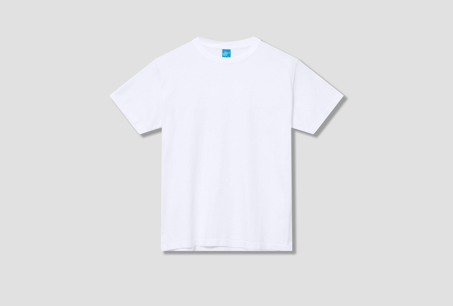 SS CREWNECK TEE - WASHED WHITE / GOST-701 White