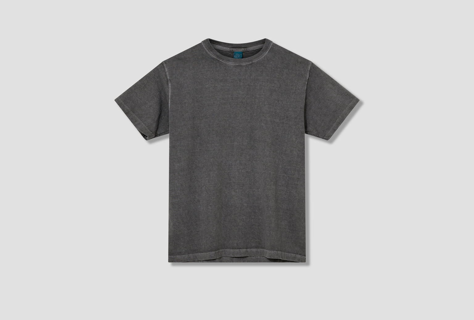 SS CREWNECK TEE - PIGMENT DYE / GOST-701 Grey