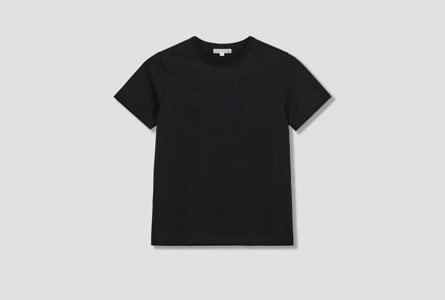 215 LOOPWHEELED MIDWEIGHT T-SHIRT - 7,2OZ/SQ.YD. / CLASSIC FIT Black