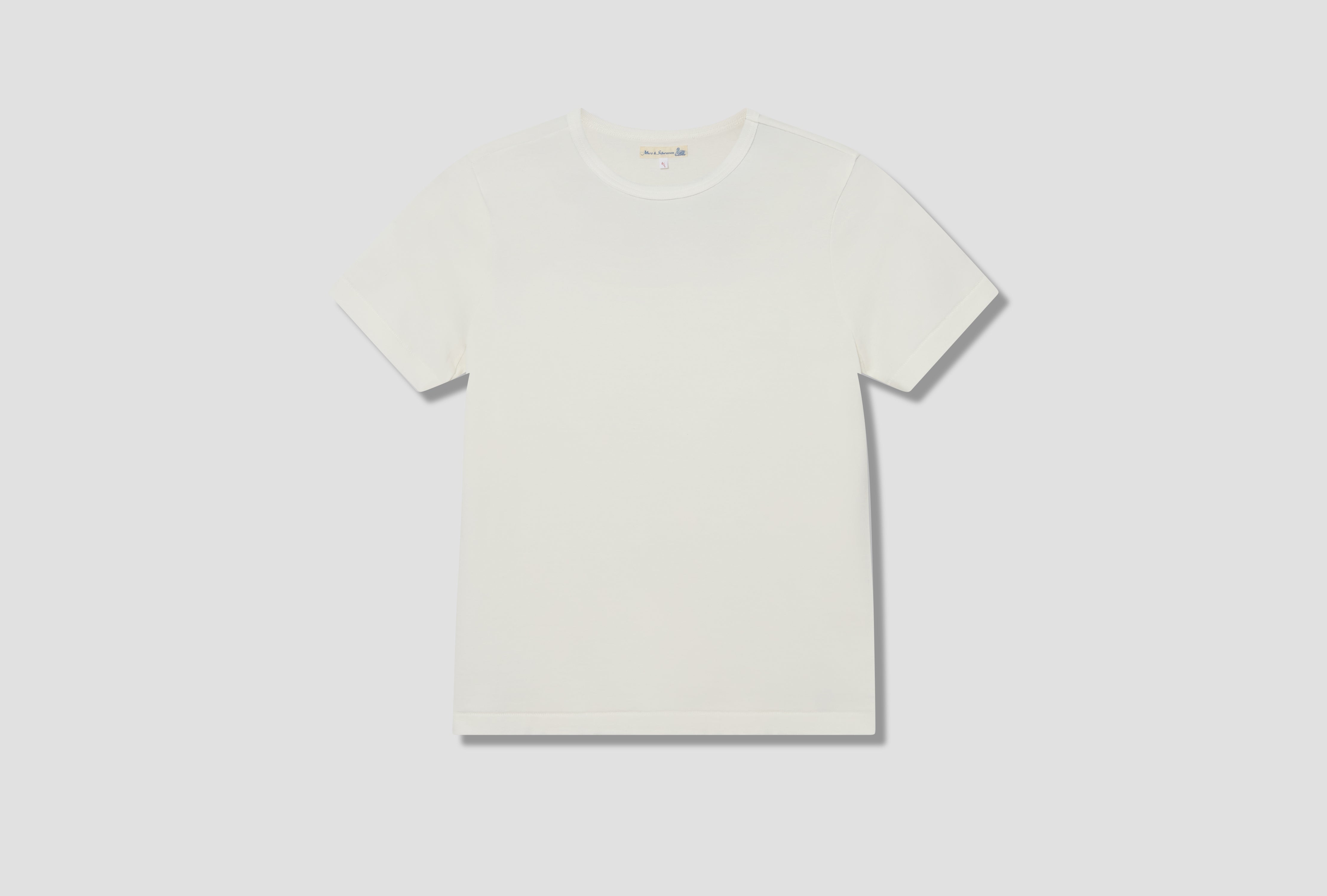 215 LOOPWHEELED MIDWEIGHT T-SHIRT - 7,2OZ/SQ.YD. / CLASSIC FIT White
