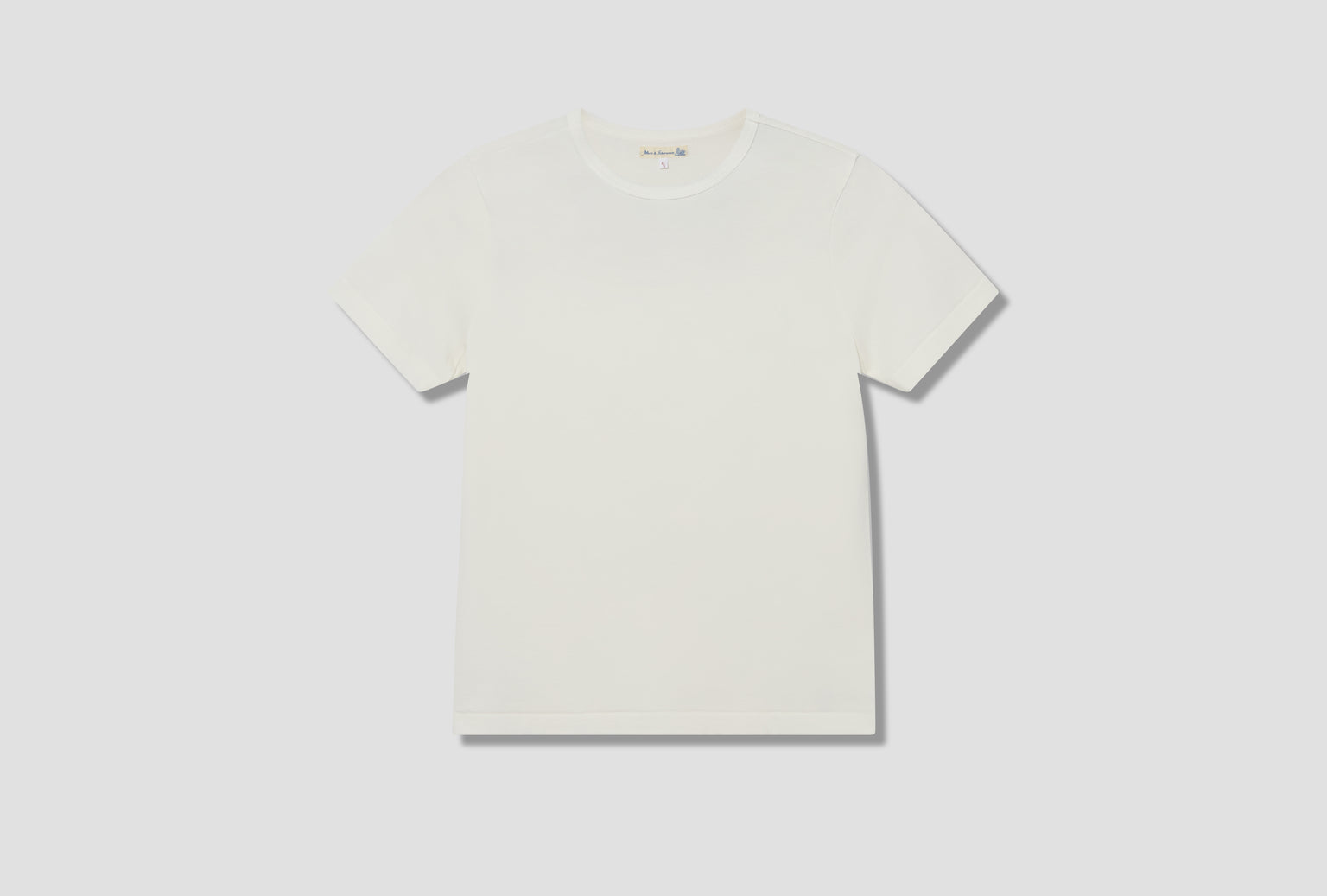 215 LOOPWHEELED MIDWEIGHT T-SHIRT - 7,2OZ/SQ.YD. / CLASSIC FIT White