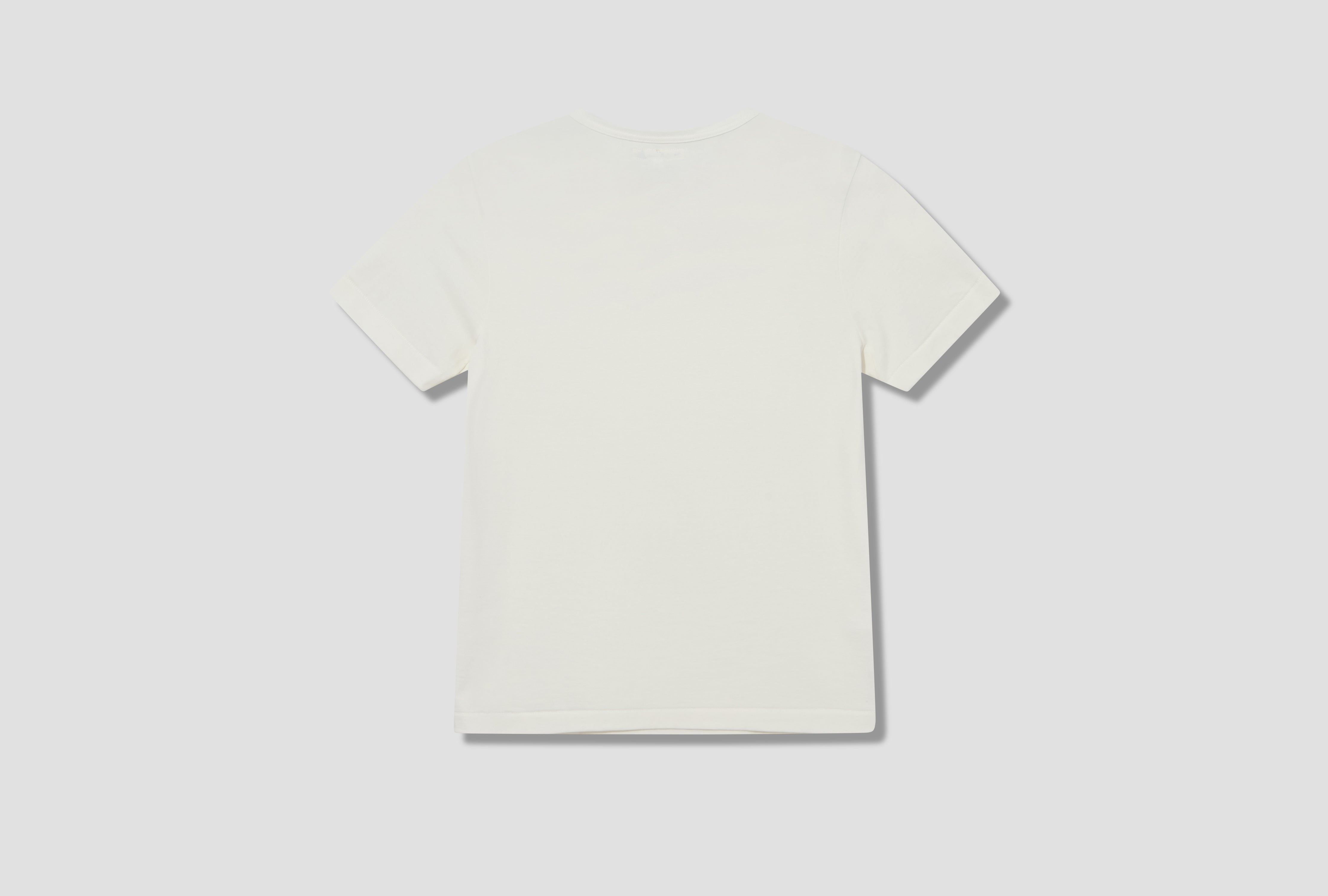 215 LOOPWHEELED MIDWEIGHT T-SHIRT - 7,2OZ/SQ.YD. / CLASSIC FIT White