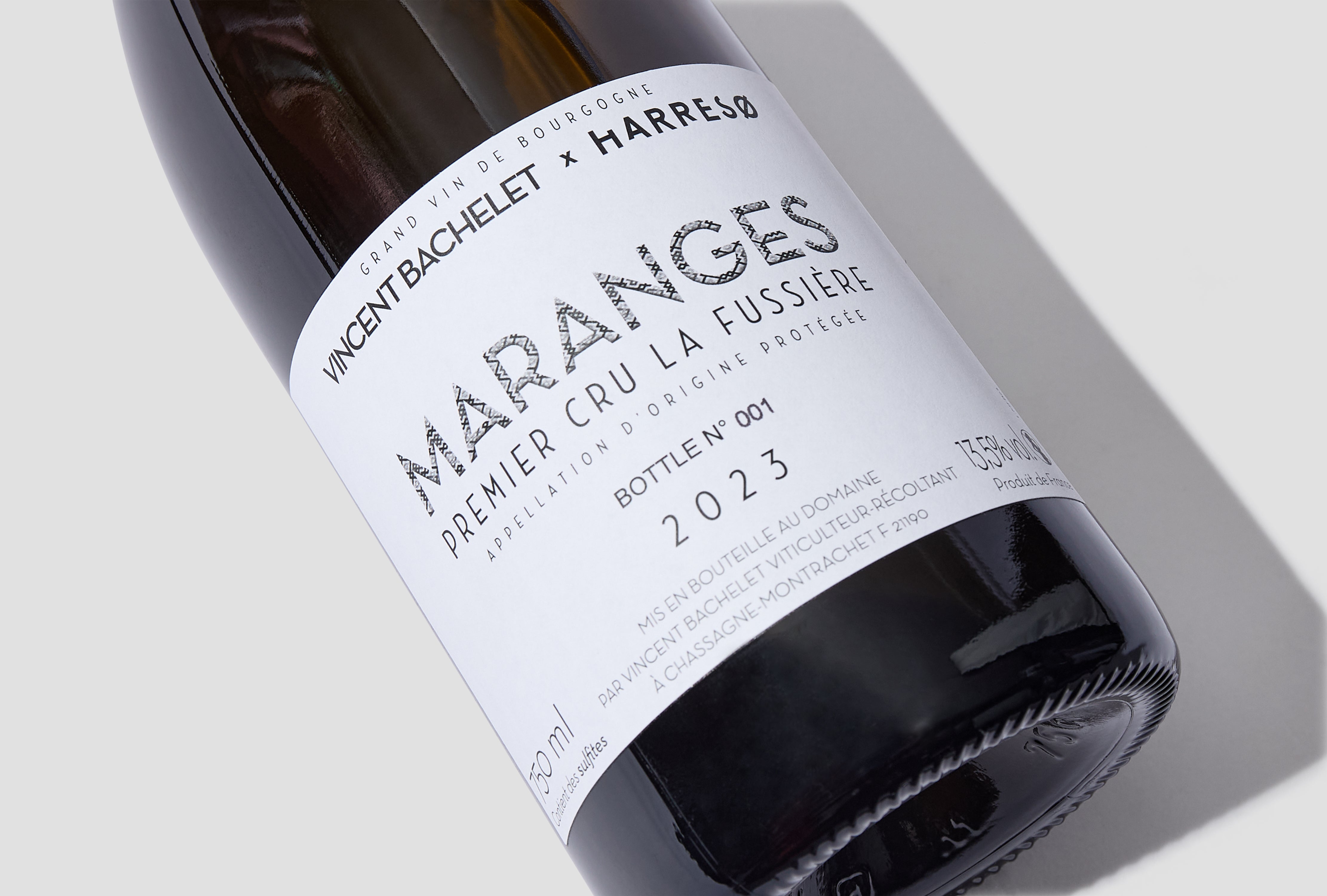 VINCENT BACHELET X HARRESÃ - MARANGES 1ER CRU LA FUSSIÃRE BL 2023 - 13% 750 ML. / BOURGOGNE - FRANCE White