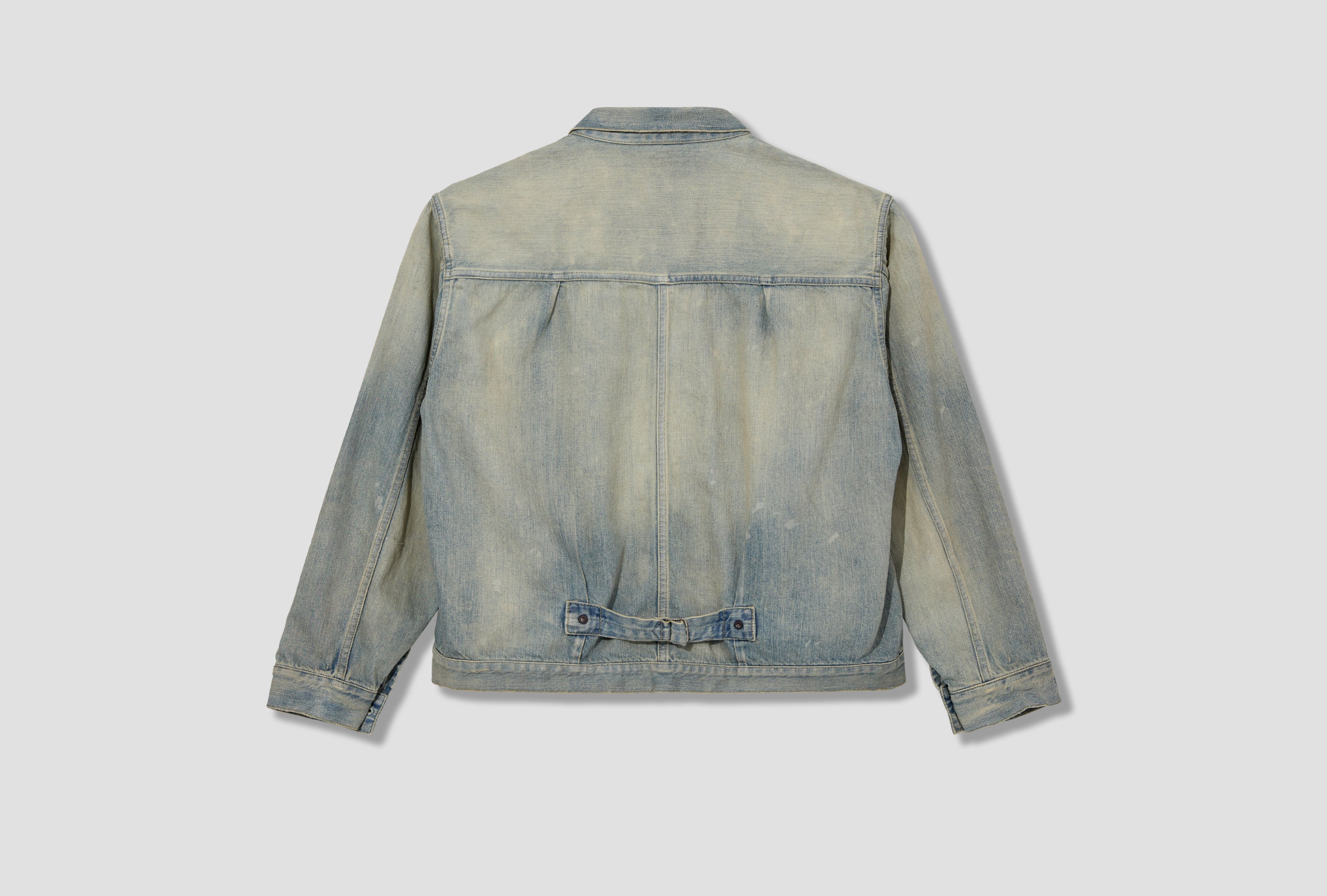 1ST TYPE DENIM JACKET 25SAP-01-25H Light blue