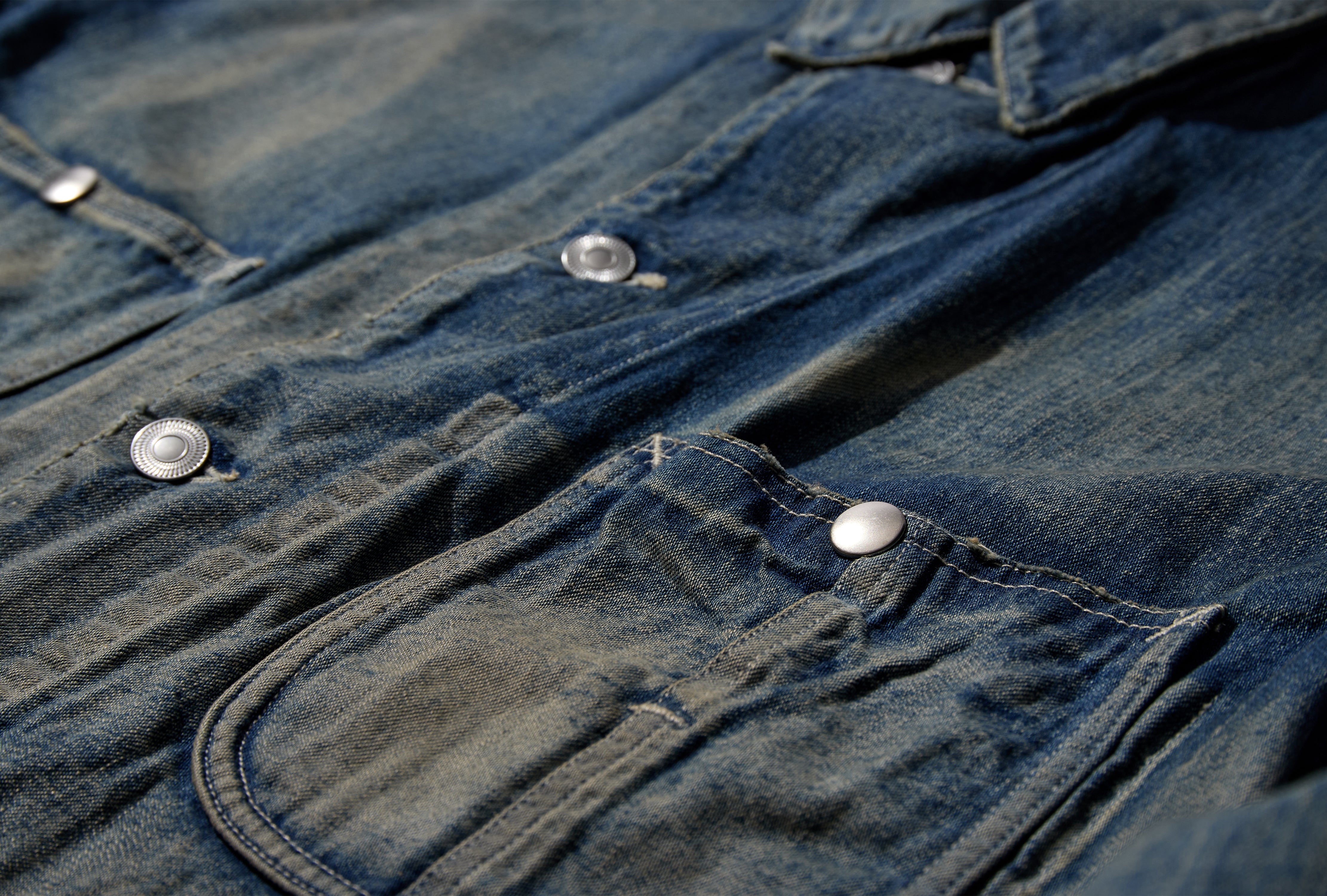VINTAGE COVERALL JACKET 25SAP-01-22K Blue