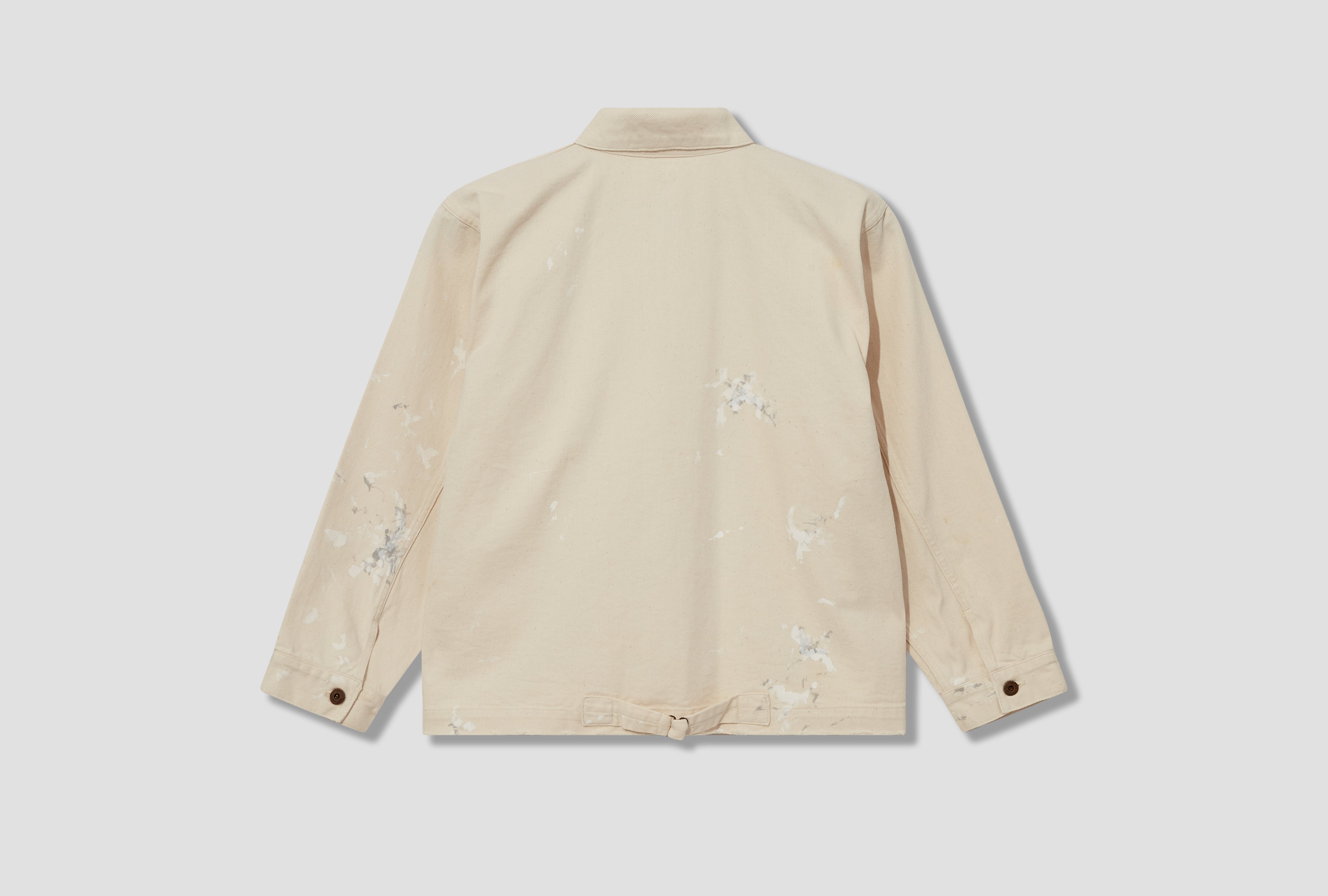 LOT.303 COVERALL JACKET-PAINT - IVORY PAINT TTSS25303