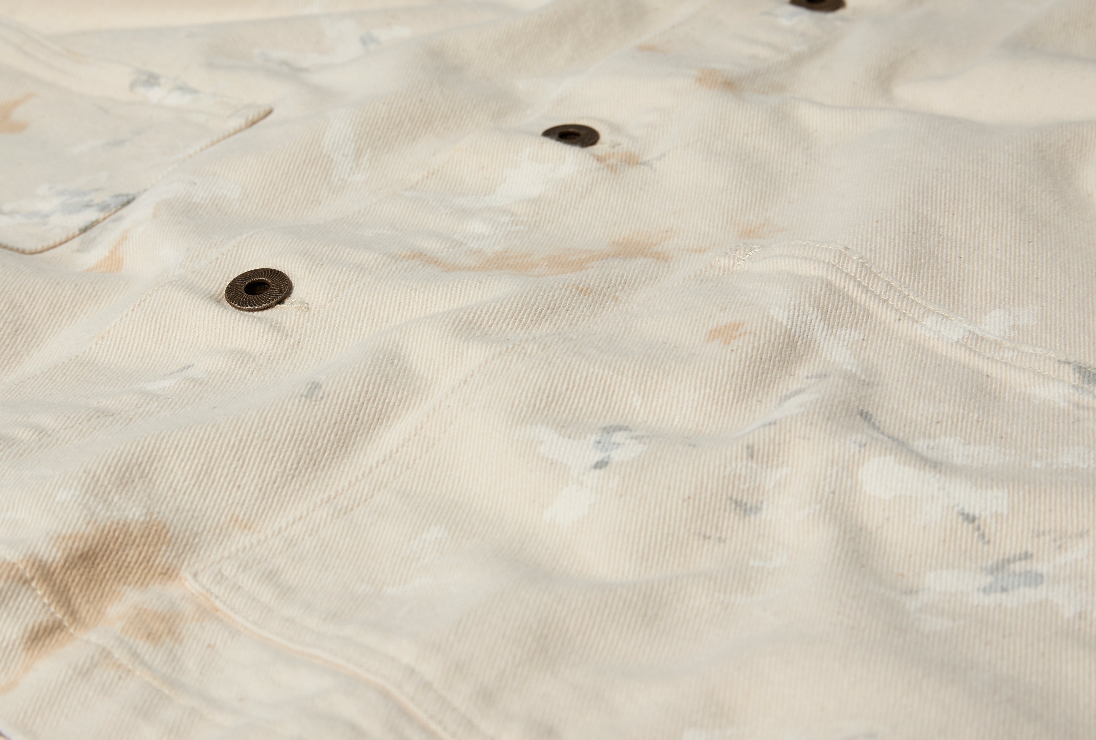 LOT.303 COVERALL JACKET-PAINT - IVORY PAINT TTSS25303