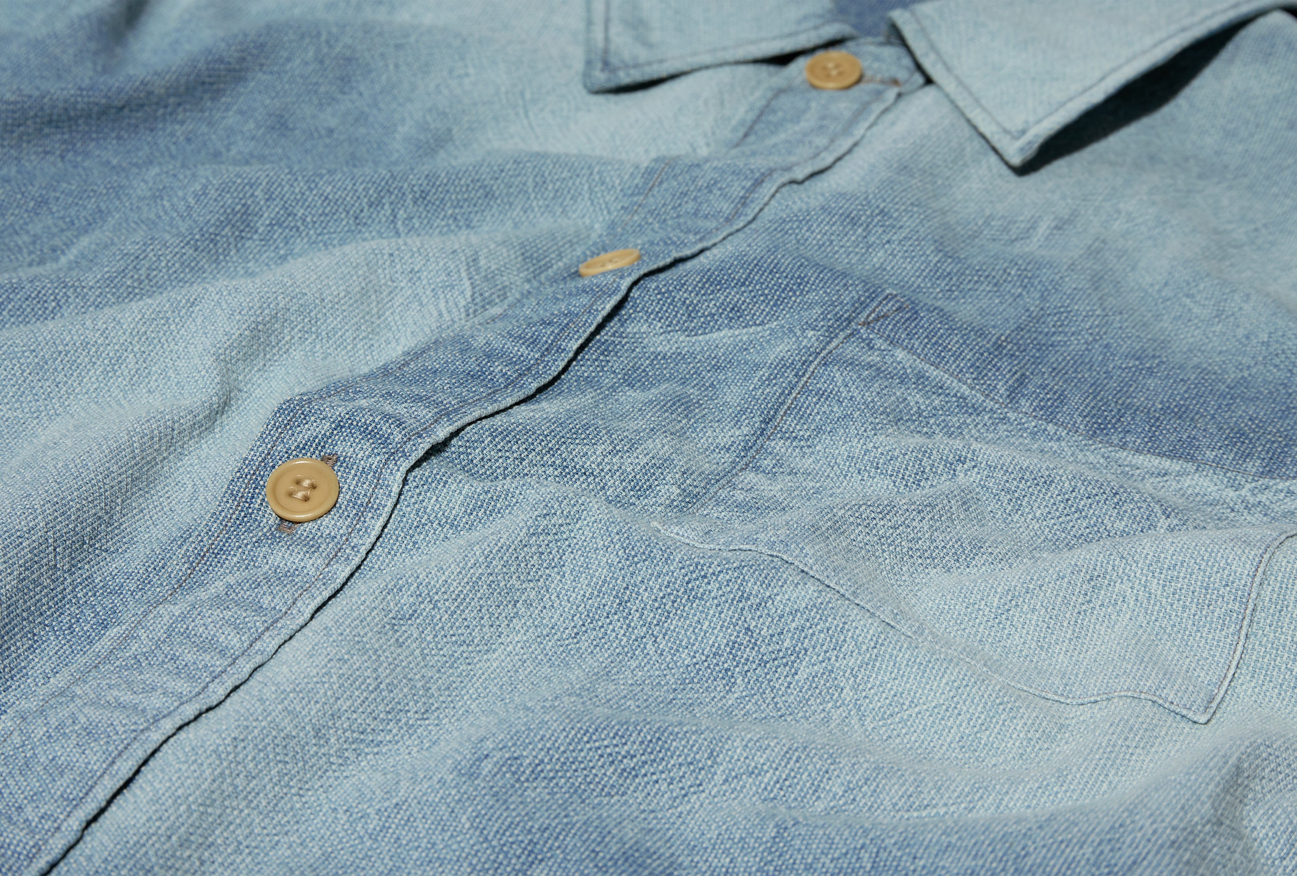 LOT.319 PALAKA JACKET - OZONE BLEACH TTSS25319