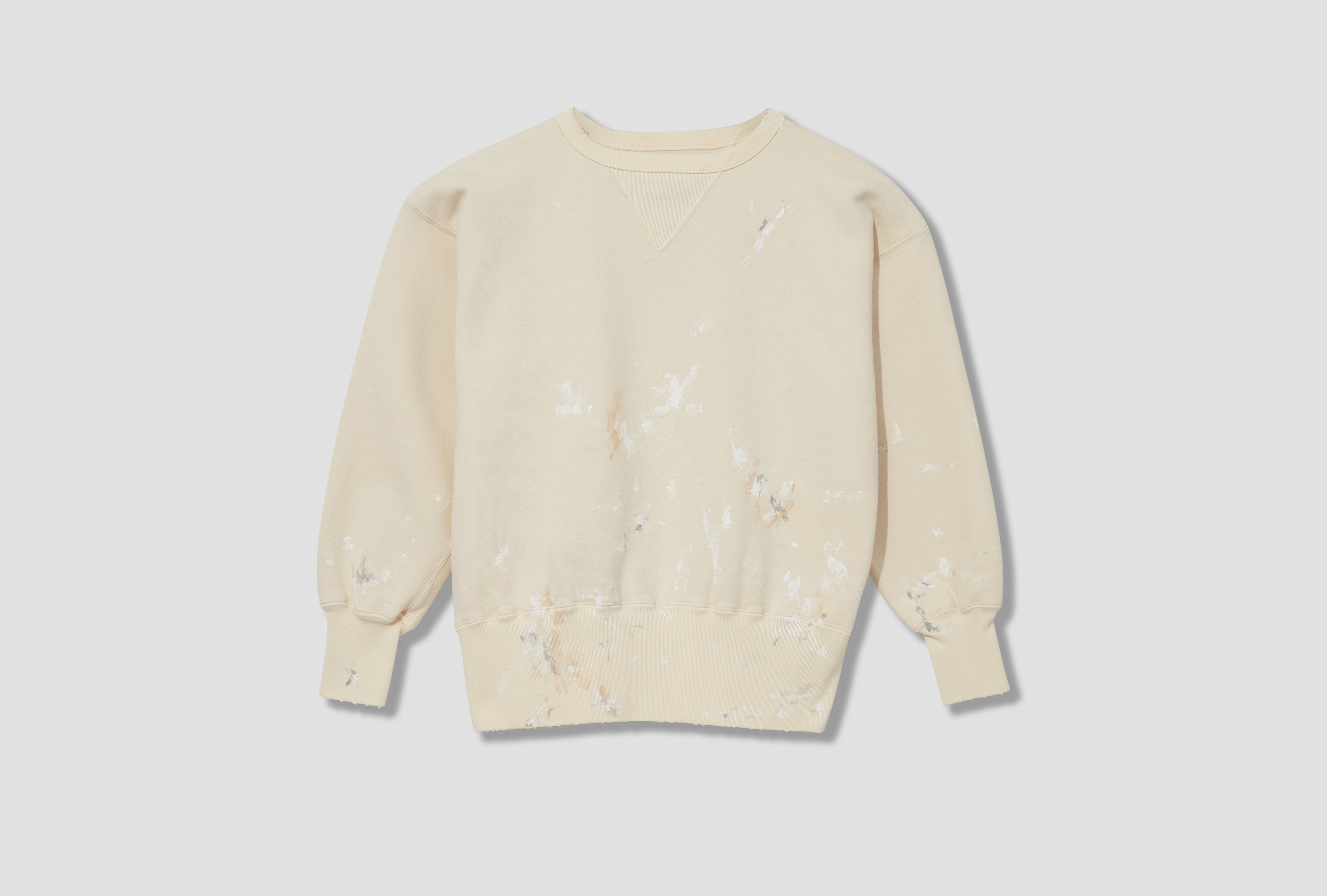 LOT.603 SWEAT SHIRT - IVORY PAINT TTSS25603