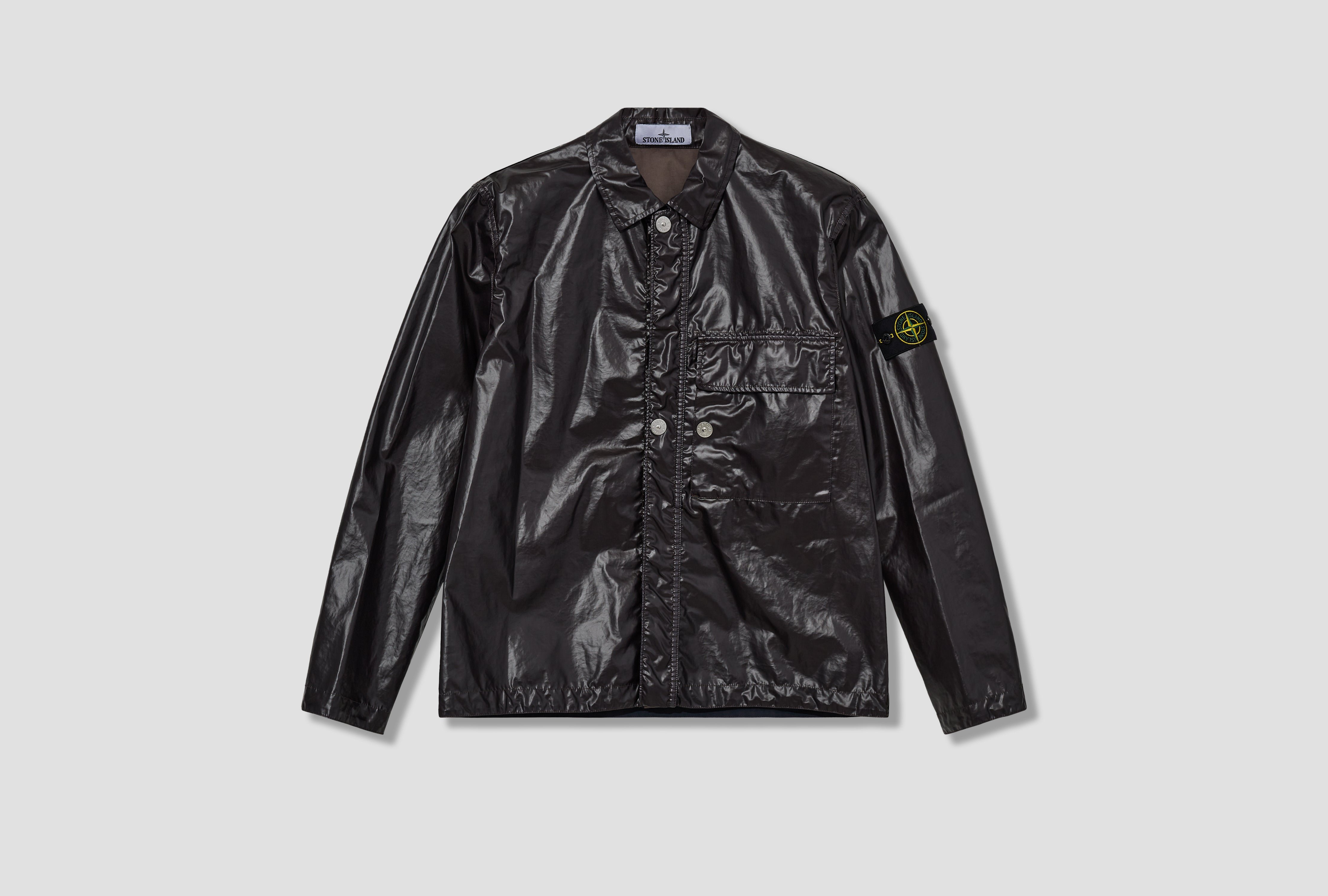 MUSSOLA GOMMATA-TC GARMENT DYED K1 S15 12000 01 S0022 Charcoal