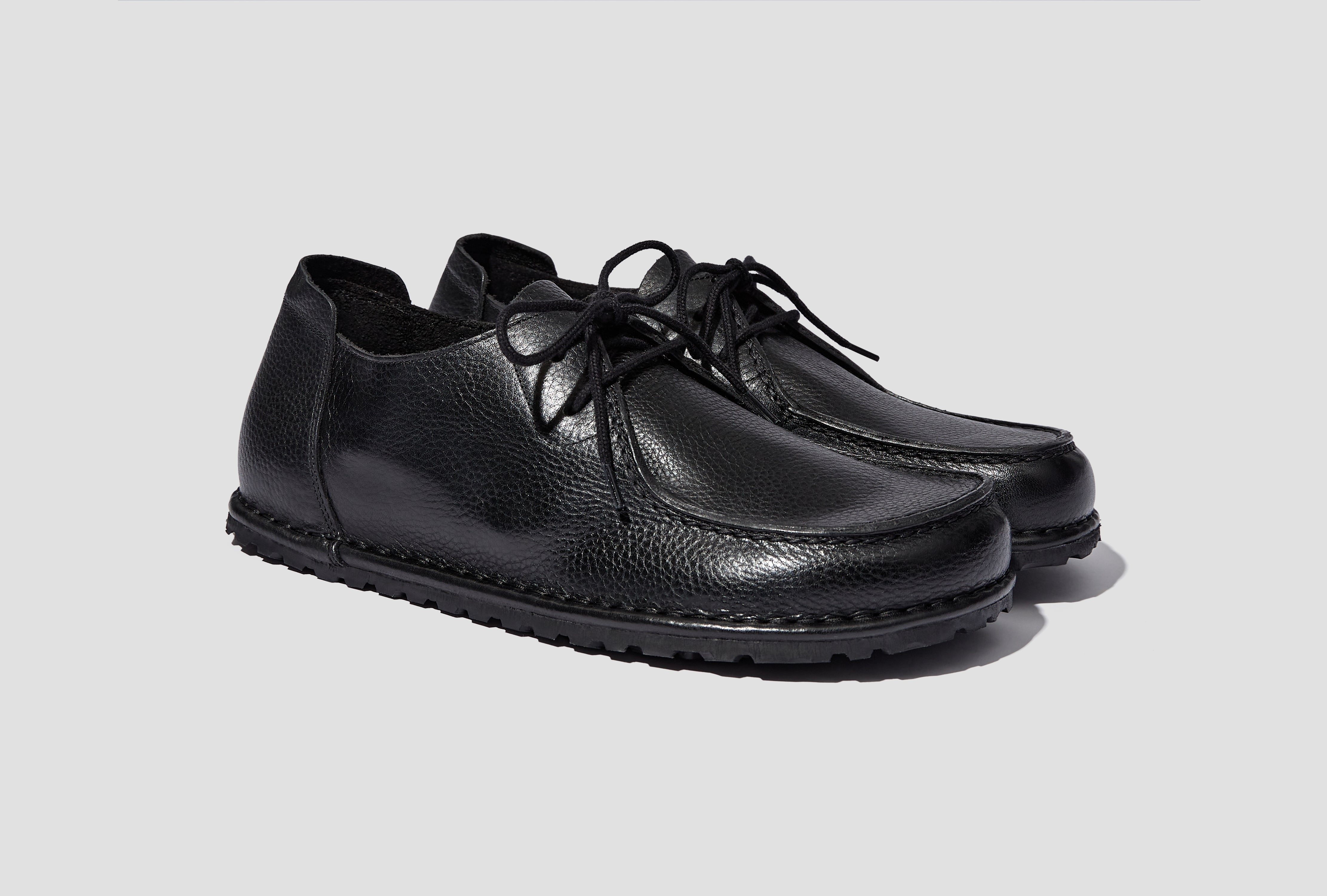 UTTI LACE - NATURAL LEATHER / BLACK - REGULAR 1029579
