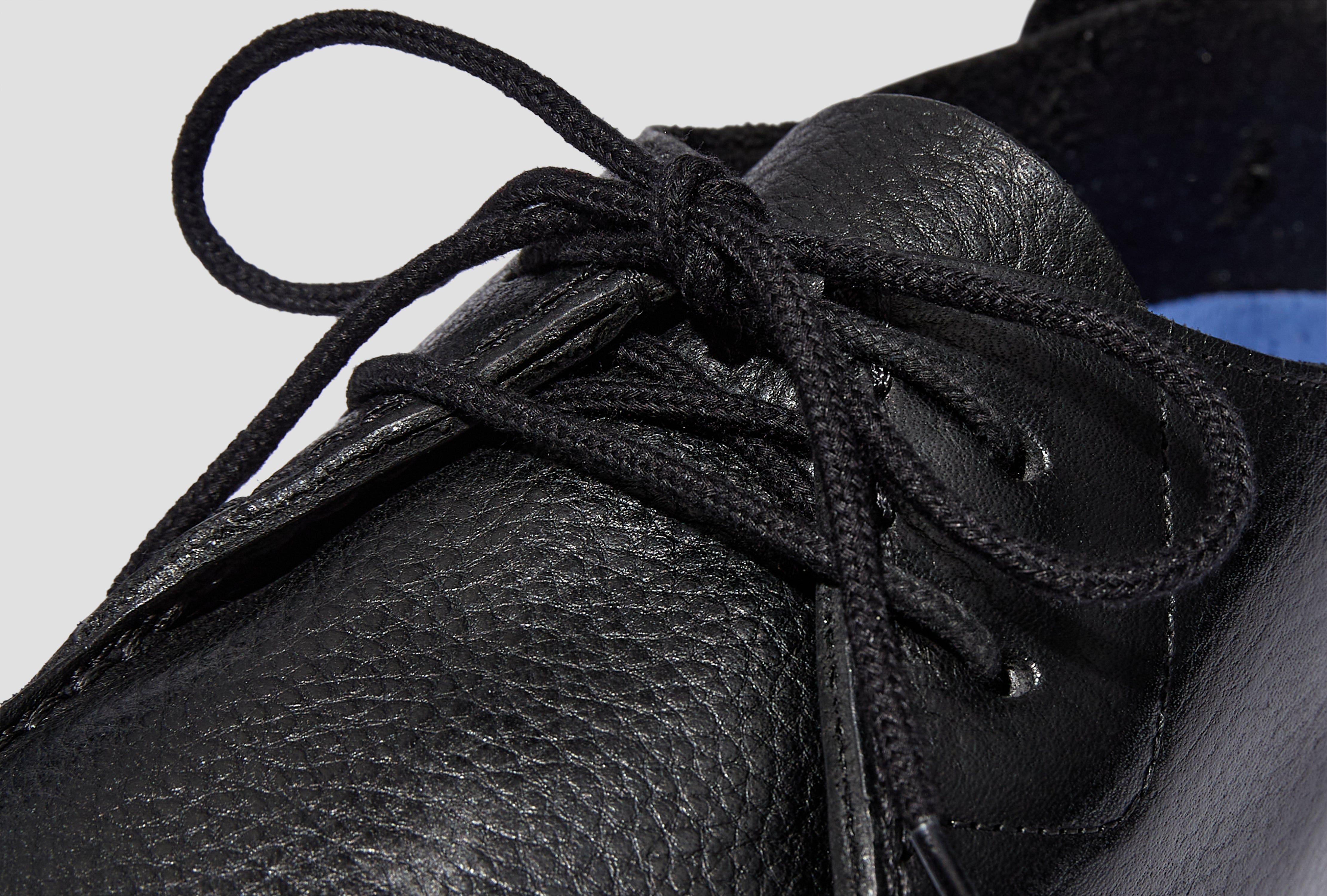 UTTI LACE - NATURAL LEATHER / BLACK - REGULAR 1029579