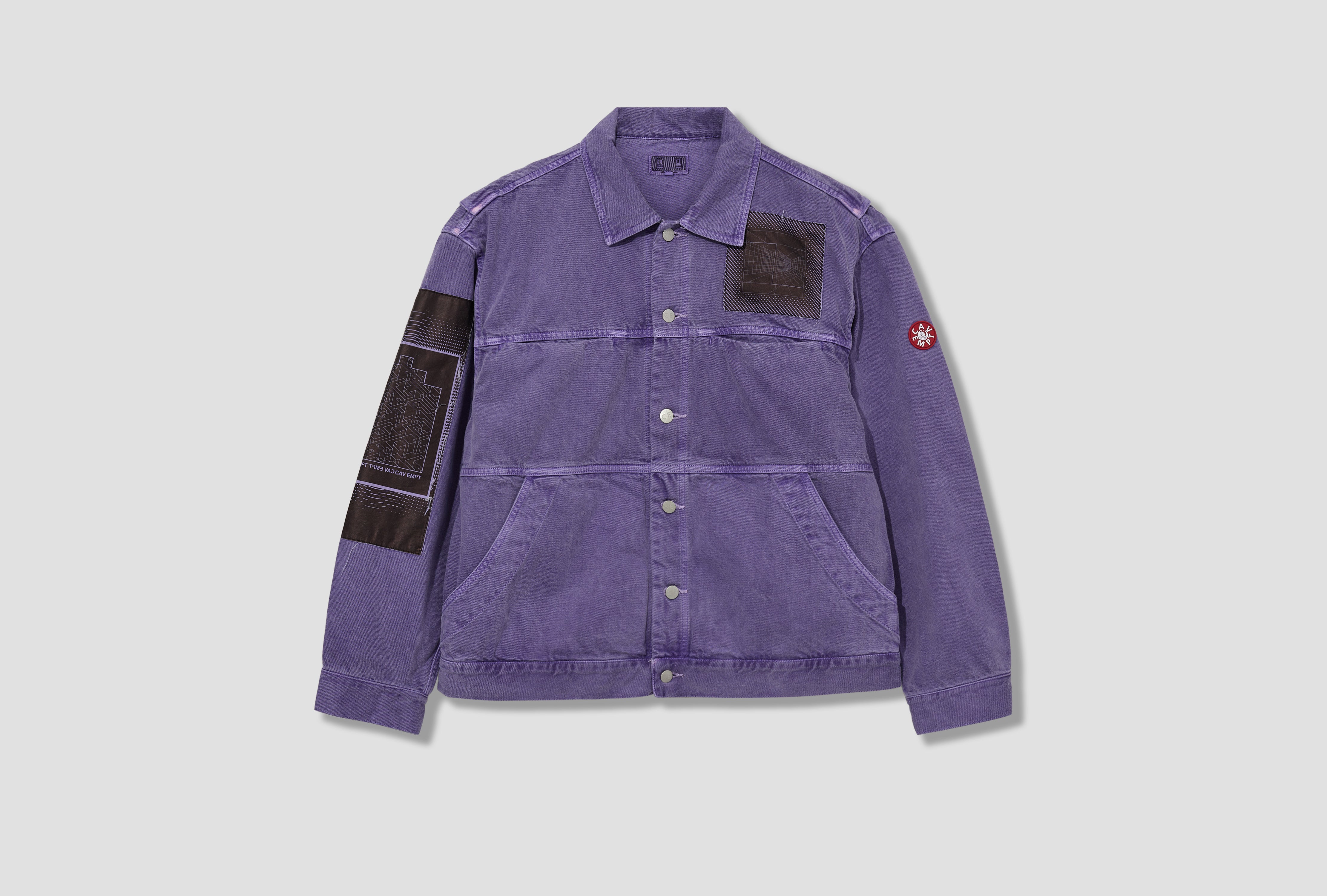 OVERDYE VH EX DNA DENIM JACKET CES27JK10 Purple