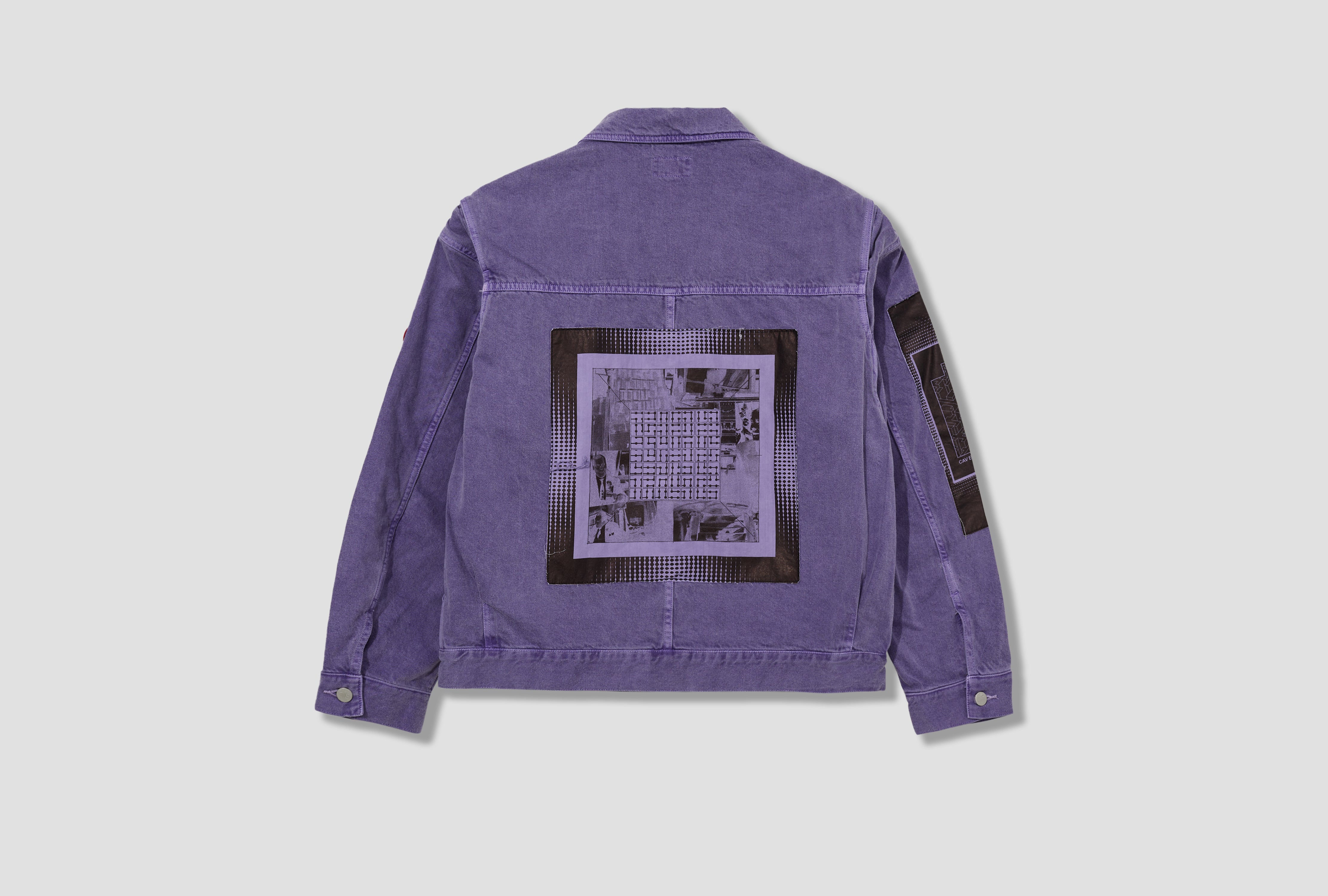 OVERDYE VH EX DNA DENIM JACKET CES27JK10 Purple