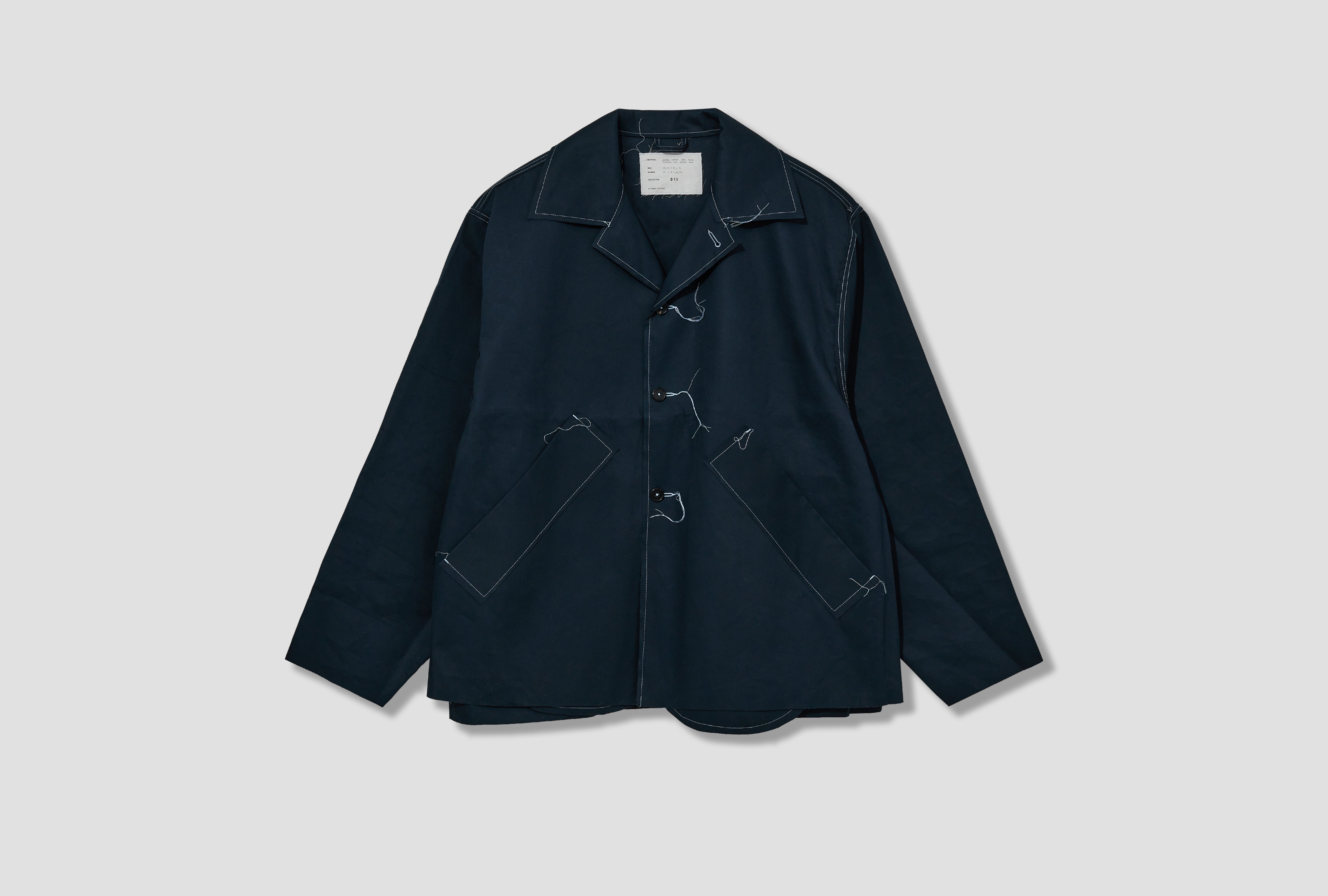 SHORT MAC - MACKINTOSH CF.19.10.01.01 Navy