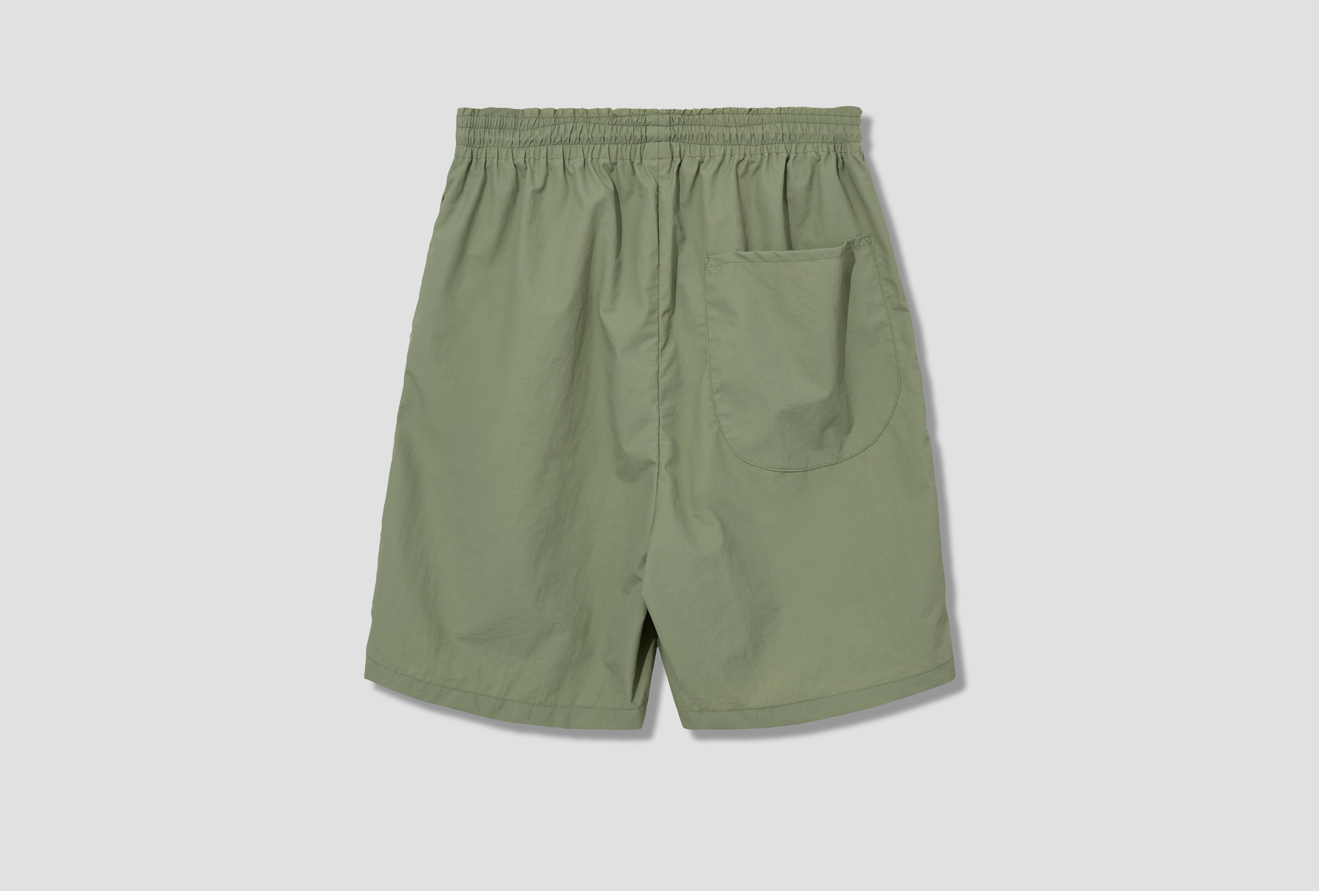 KNEE SHORTS - NYLON DYED TAFFETA CF.19.13.01.01 Green
