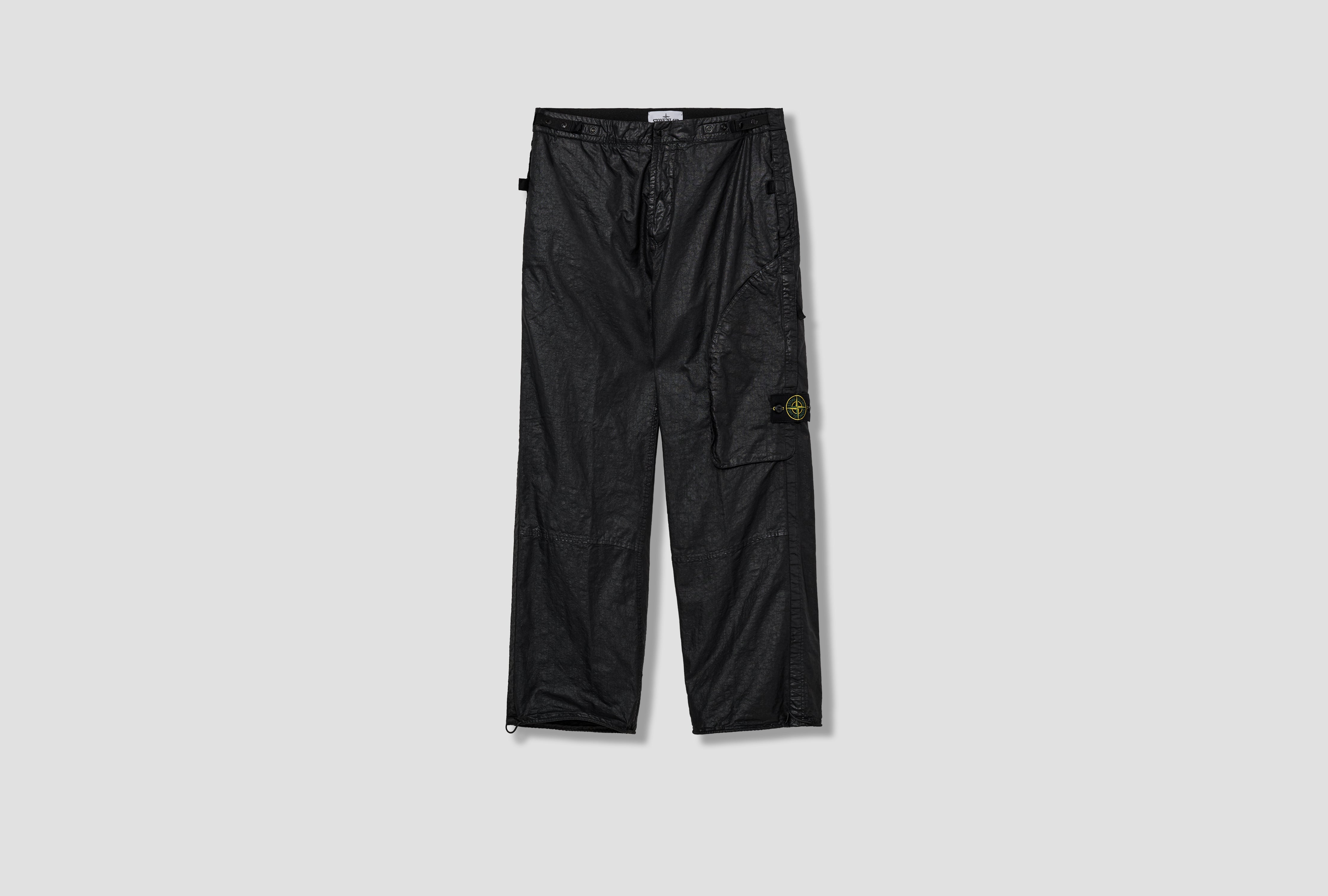 ORGANIC-LOOK NYLON PANAMA-TC GARMENT DYED K1 S15 31000 10 S0069 Black