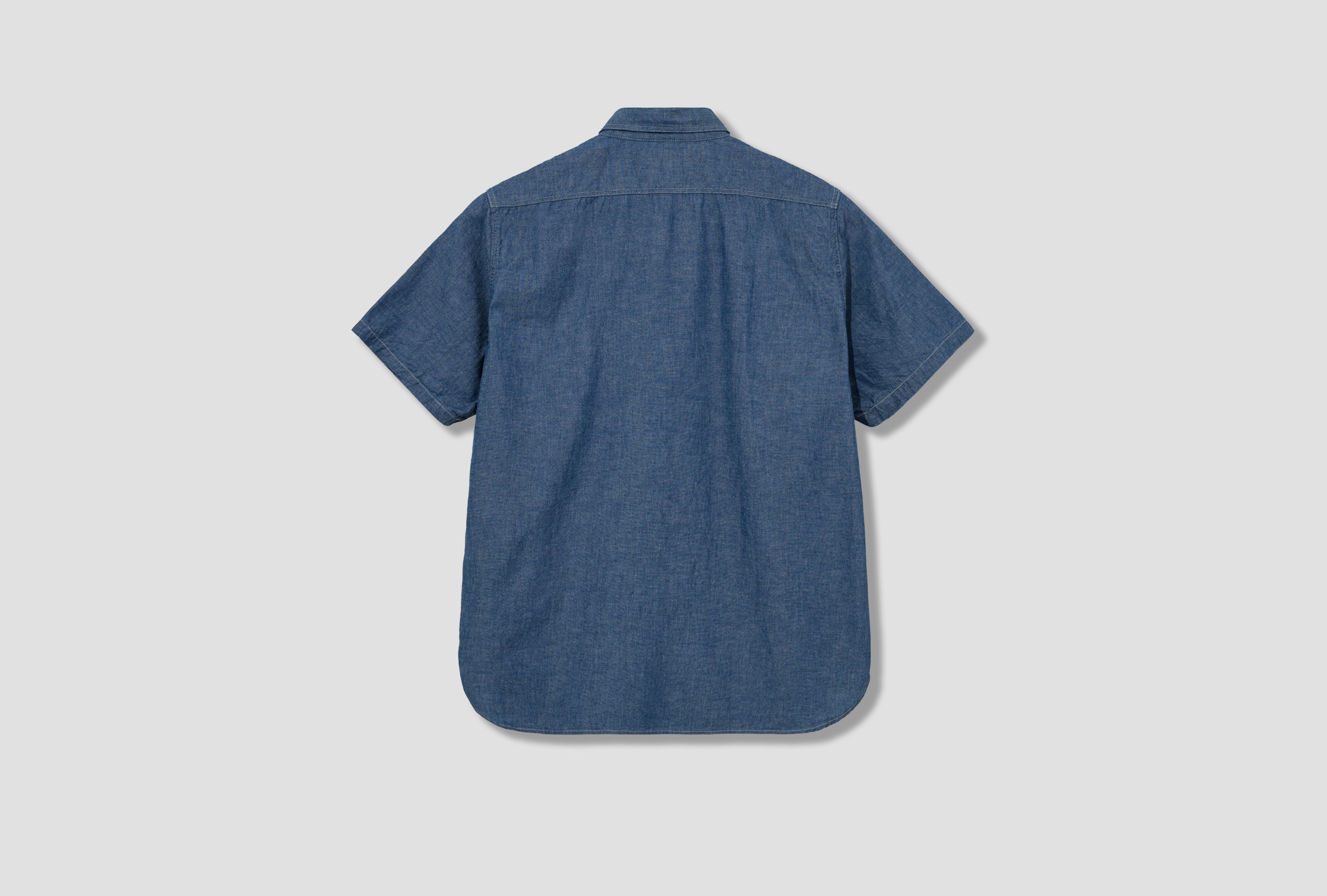 SHORT SLEEVE CHAMBRAY WORK SHIRT - 5OZ ORIGINAL CHAMBRAY 01-V8170-84 Light blue