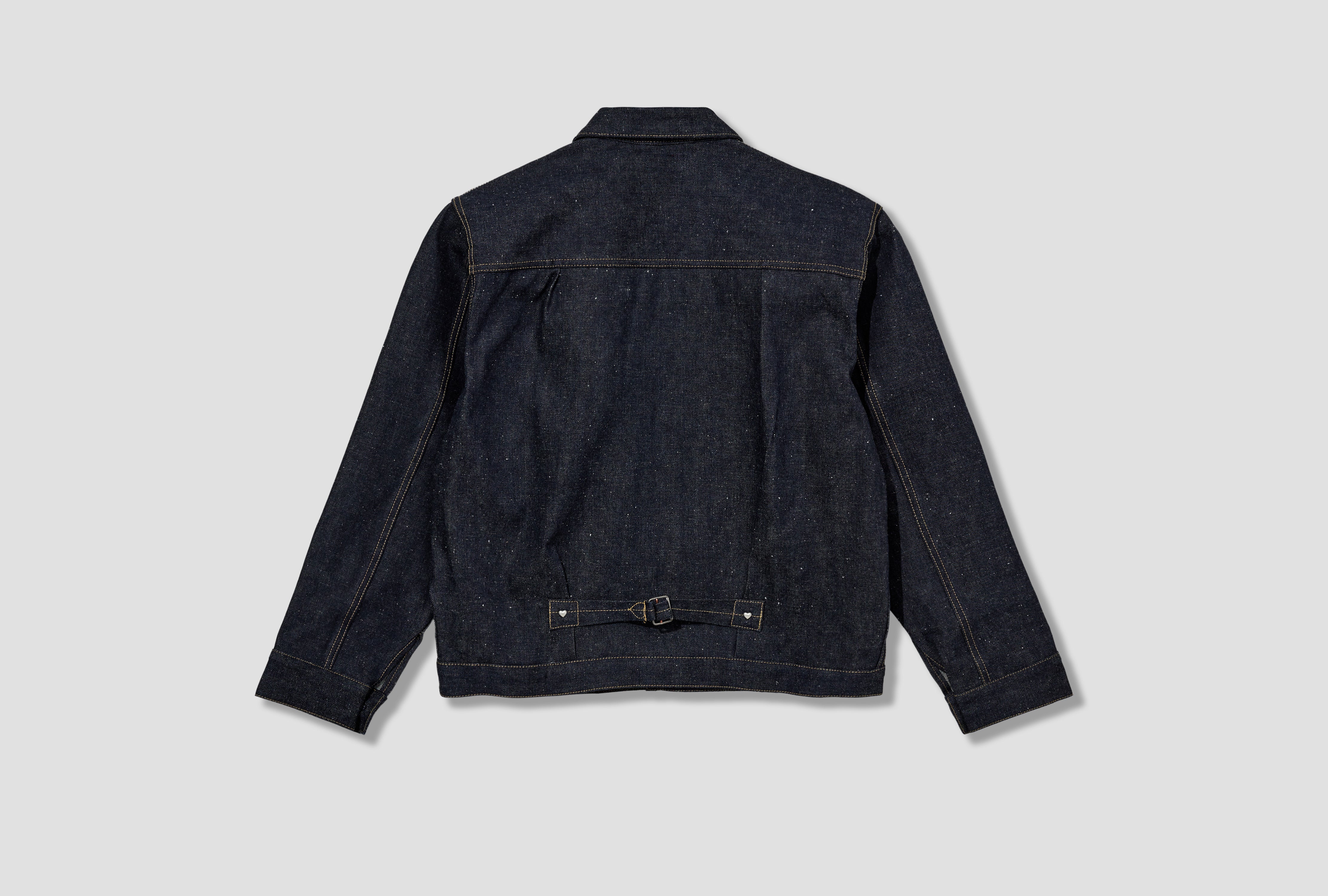 DENIM WORK JACKET PAST HM29JK002 Blue