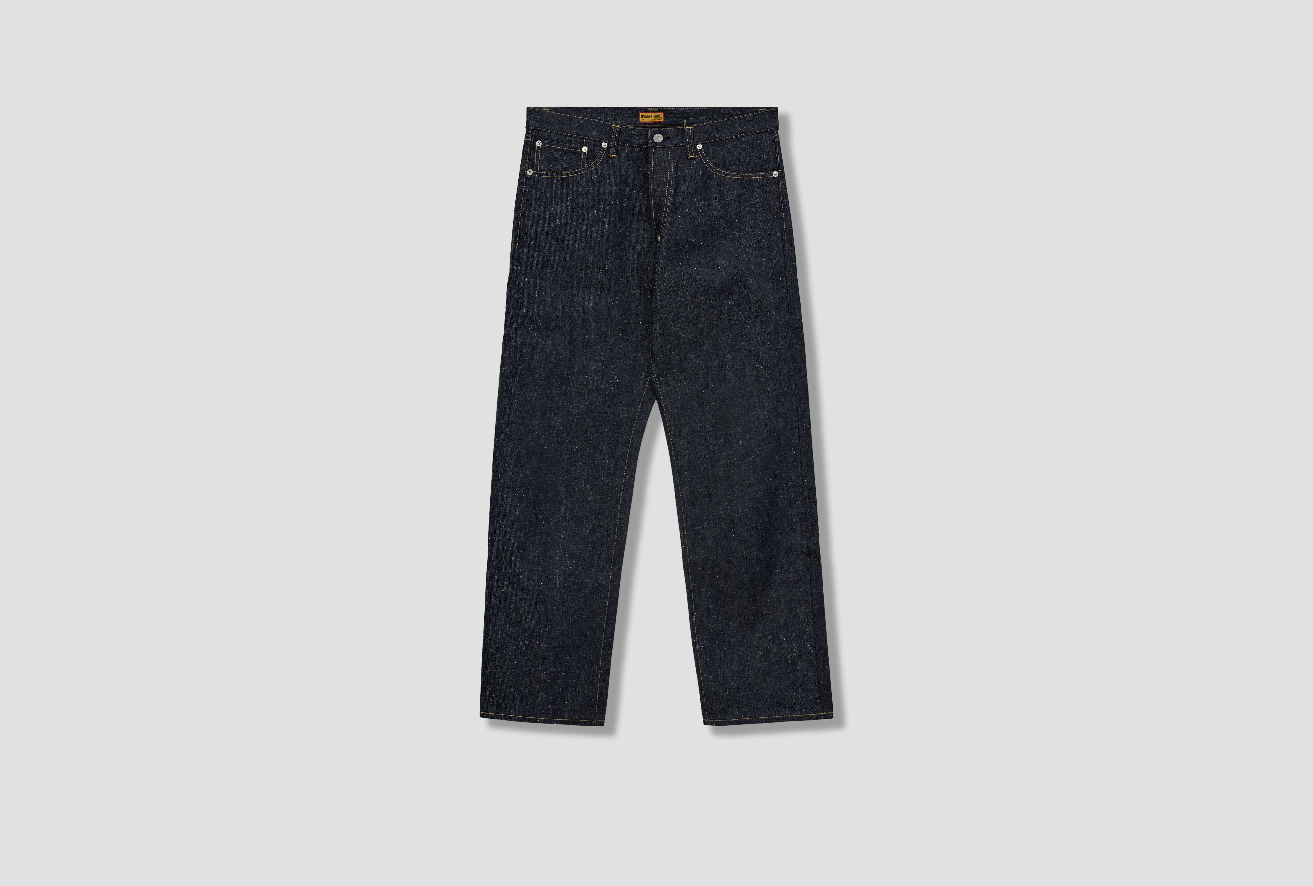 STRAIGHT DENIM PANTS PAST HM29PT001 Blue