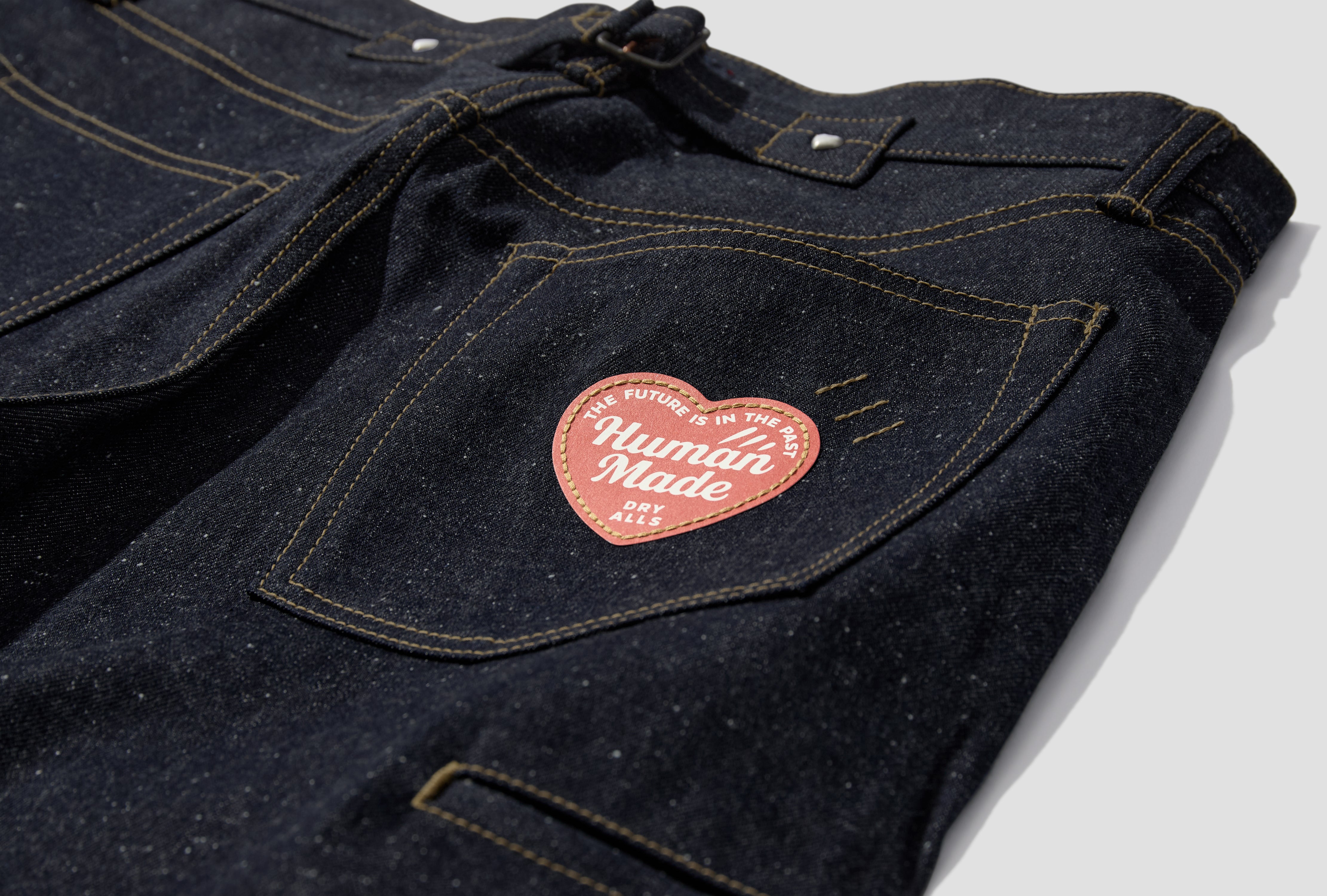 STRAIGHT DENIM PANTS PAST HM29PT001 Blue