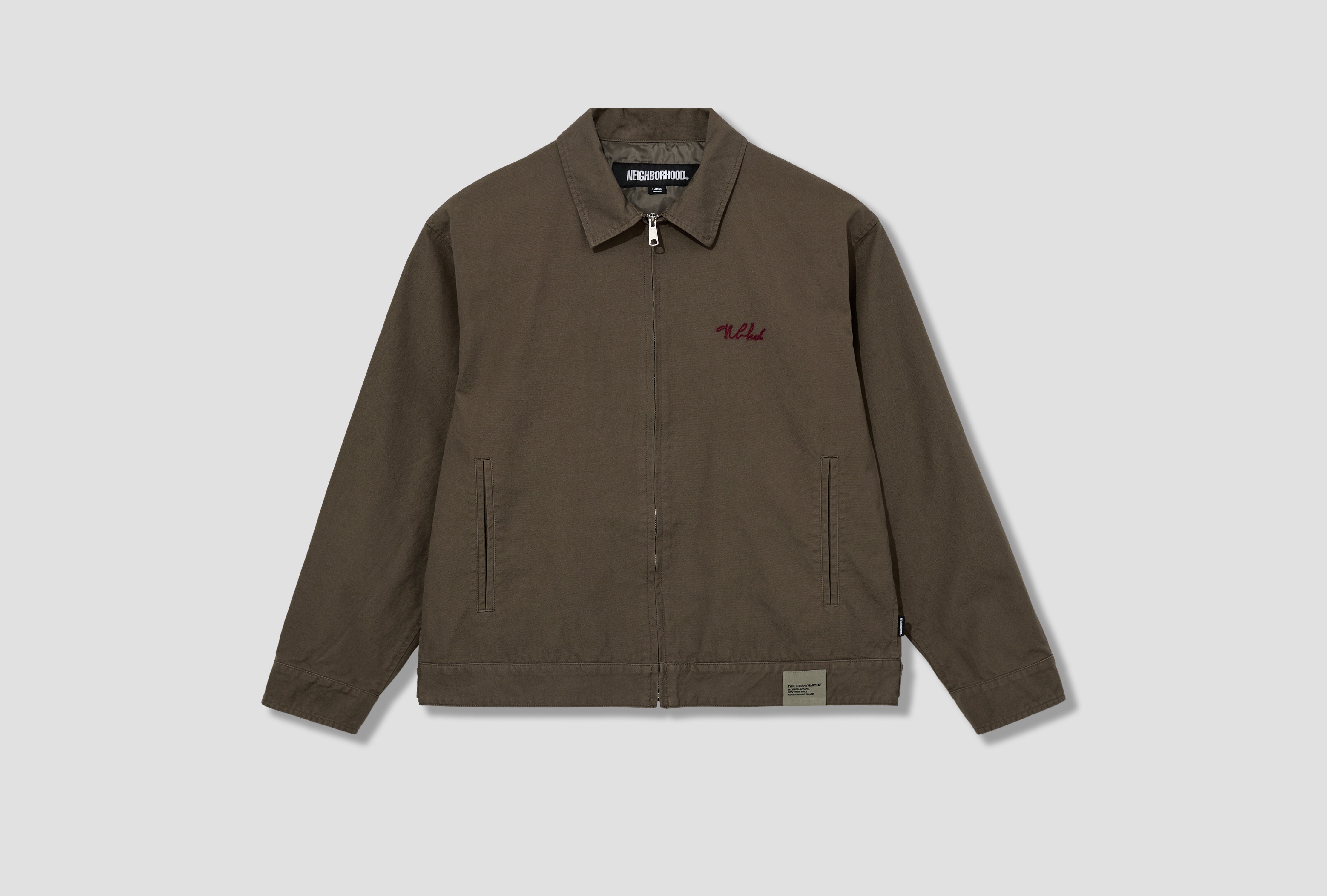 ZIP WORK JACKET 251TSNH-JKM02 Olive