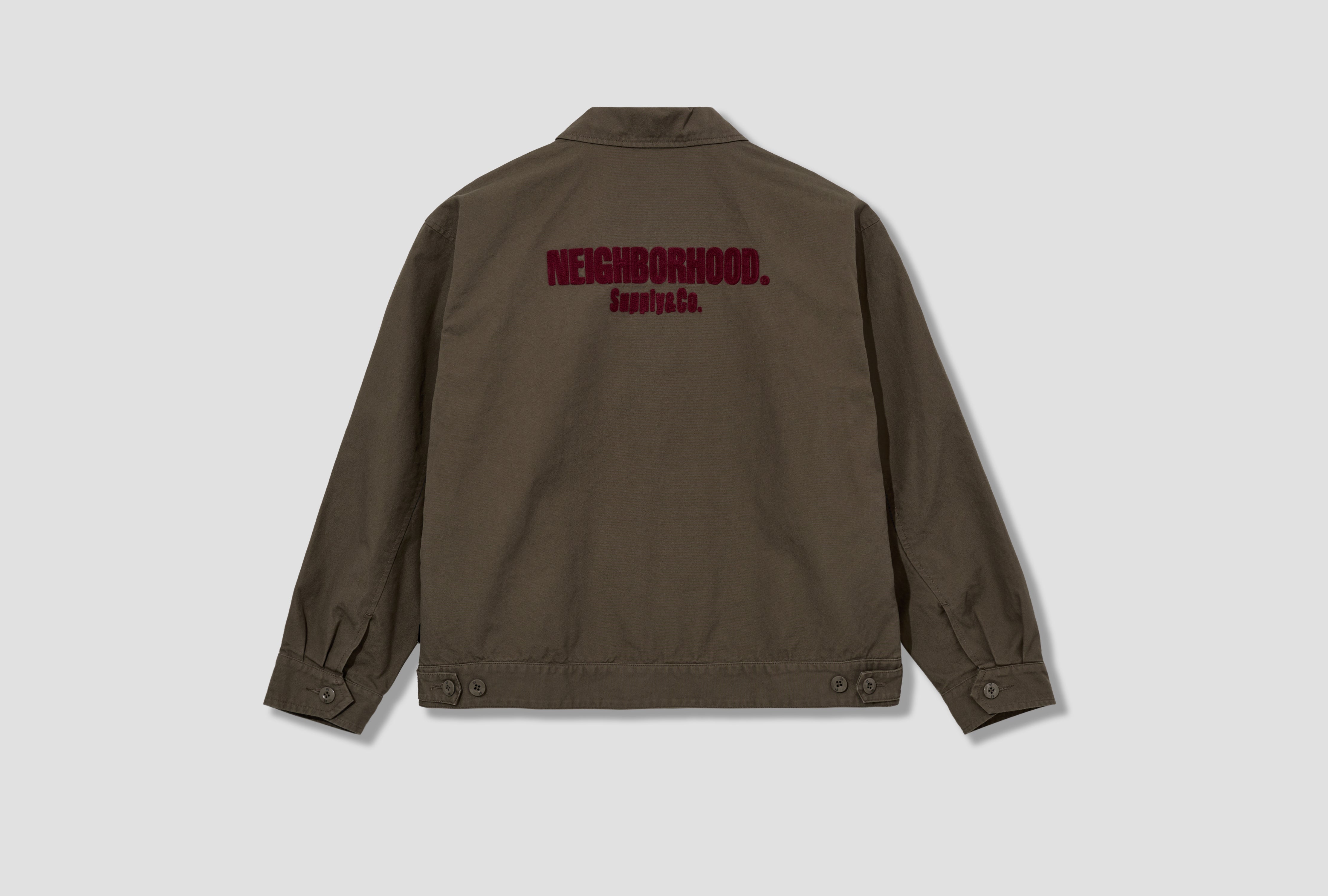 ZIP WORK JACKET 251TSNH-JKM02 Olive
