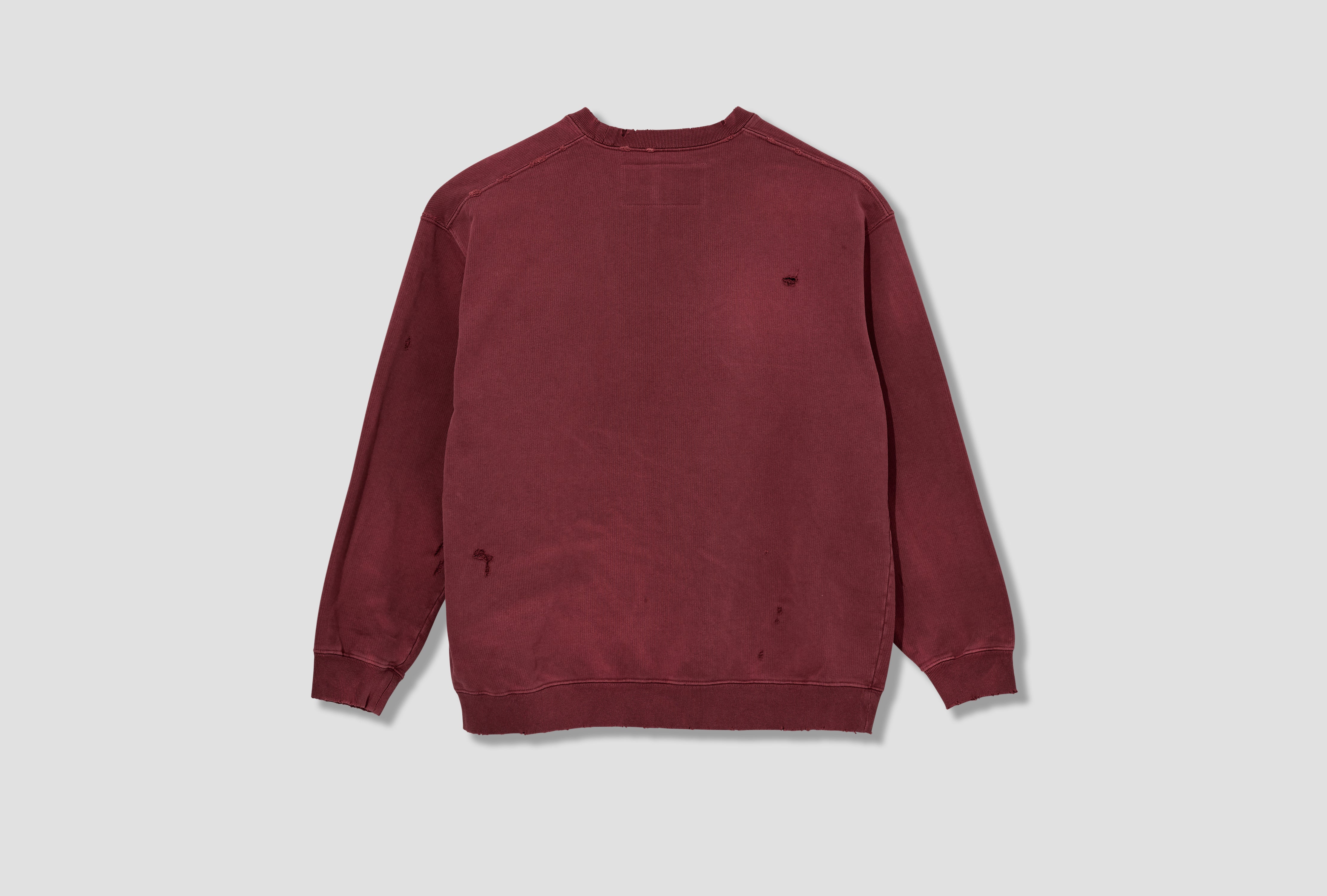 SAVAGE SWEAT SHIRT LS 251OKNH-CSM01 Burgundy