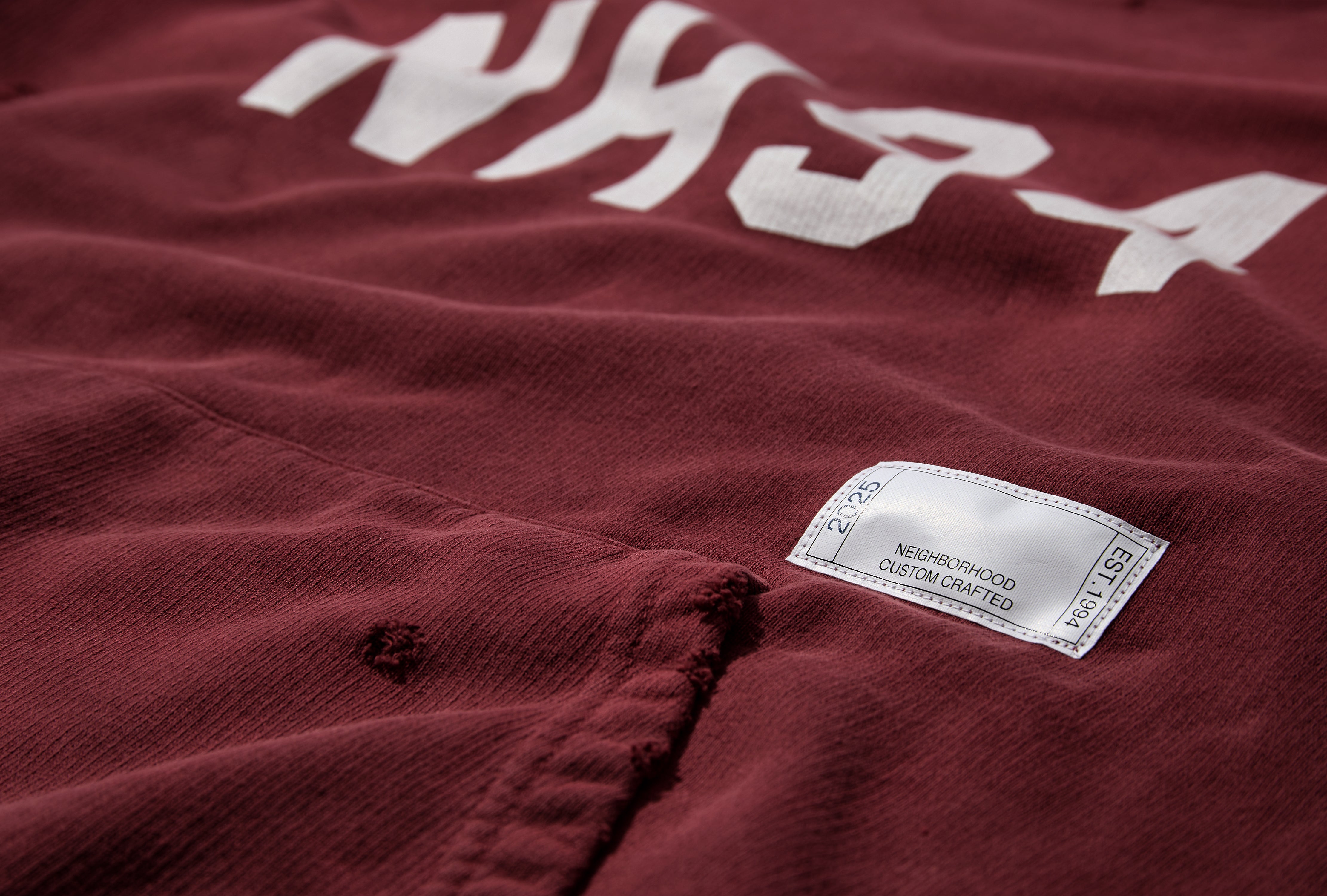 SAVAGE SWEAT SHIRT LS 251OKNH-CSM01 Burgundy