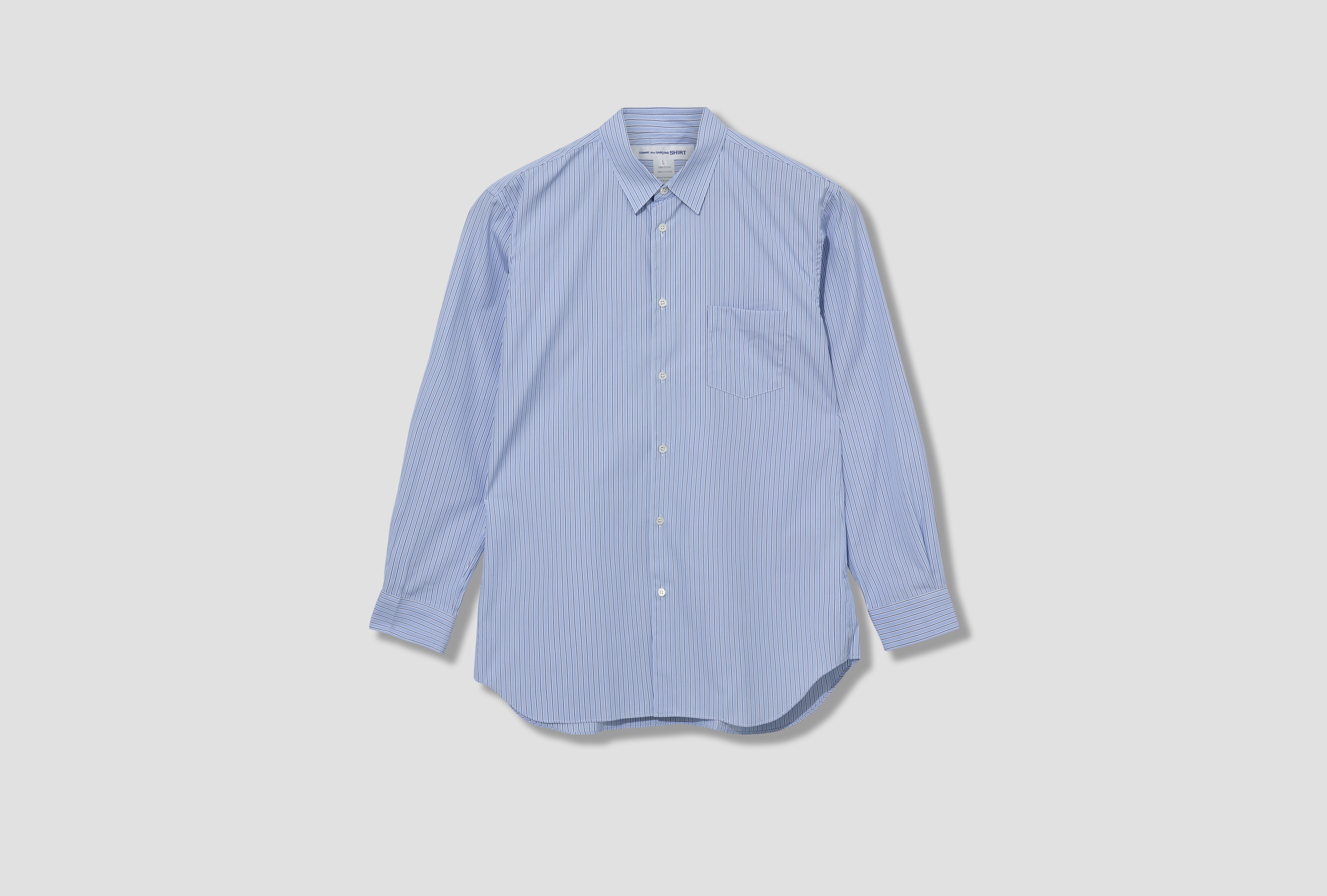 FOREVER - NARROW CLASSIC A - YARN DYED COTTON STRIPE POPLIN / STRIPE 122 FZ-B125-PER