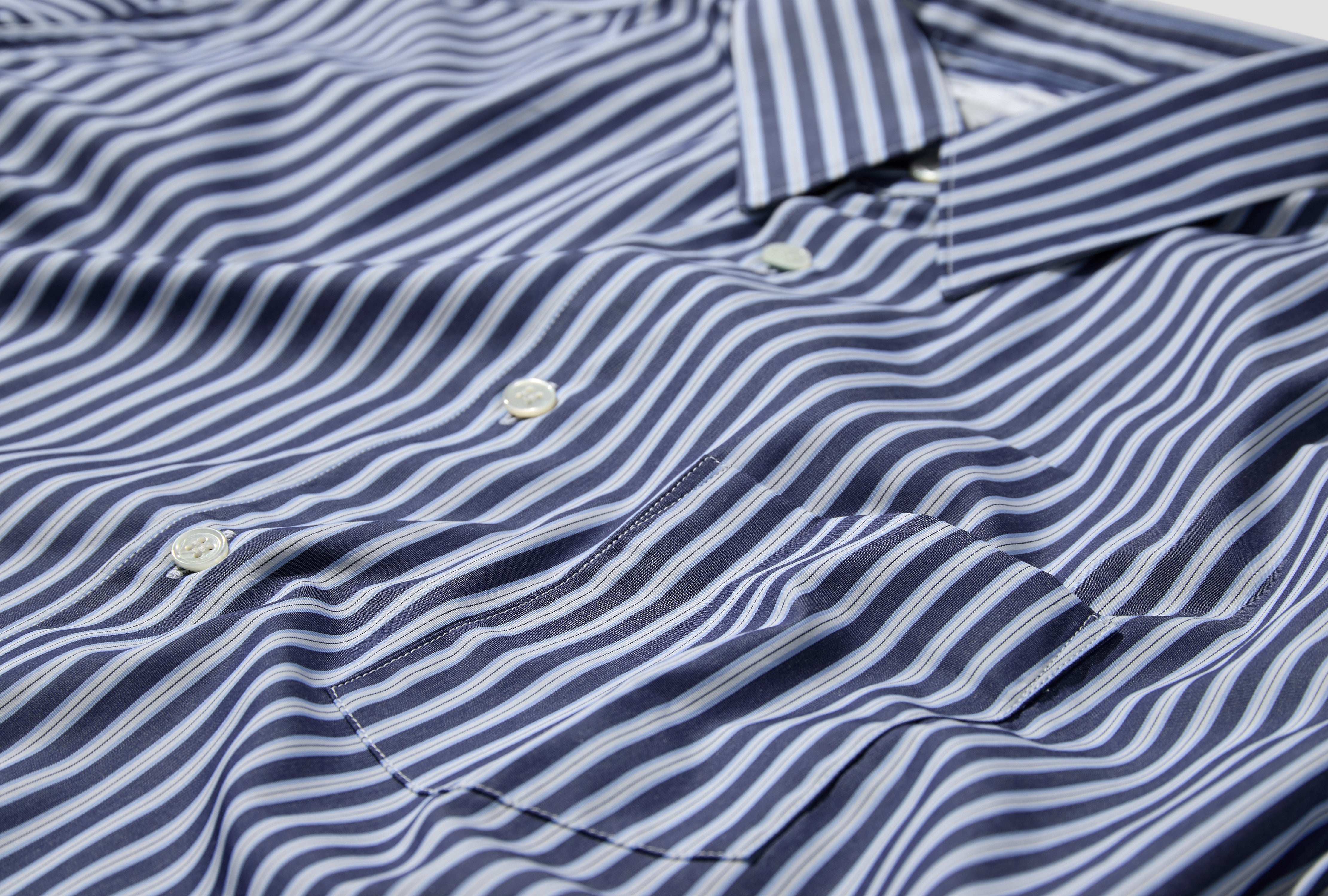 FOREVER - NARROW CLASSIC A - YARN DYED COTTON STRIPE POPLIN / STRIPE 3 FZ-B224-PER