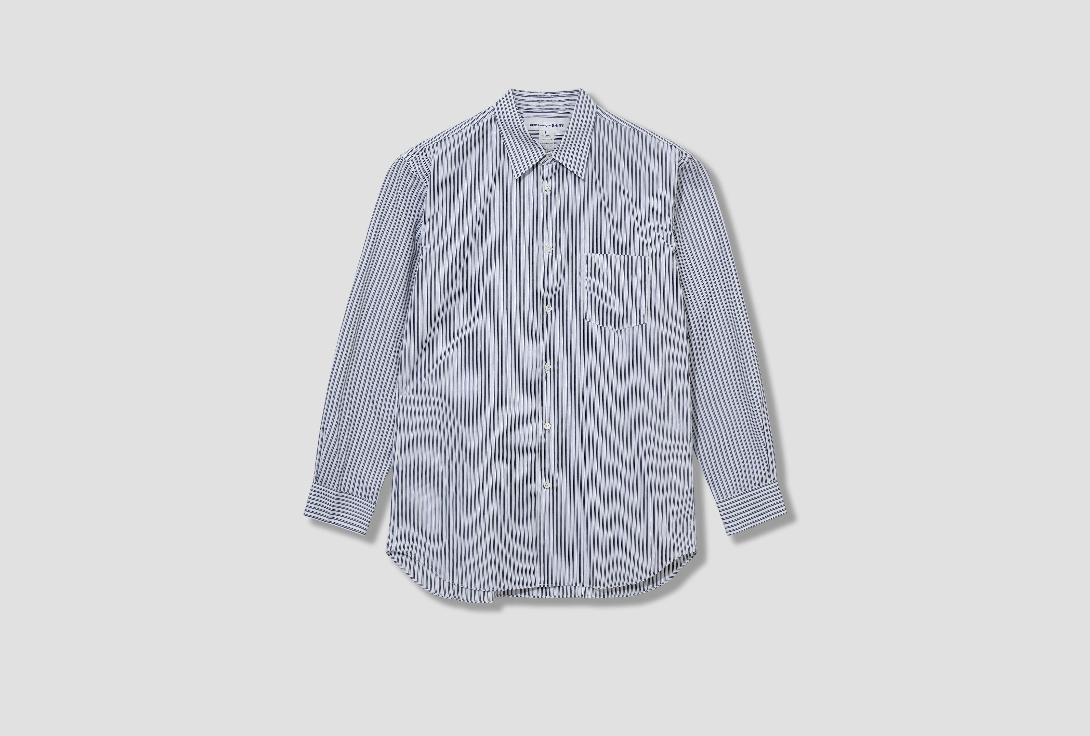 FOREVER - NARROW CLASSIC A - YARN DYED COTTON STRIPE POPLIN / STRIPE 4 FZ-B226-PER