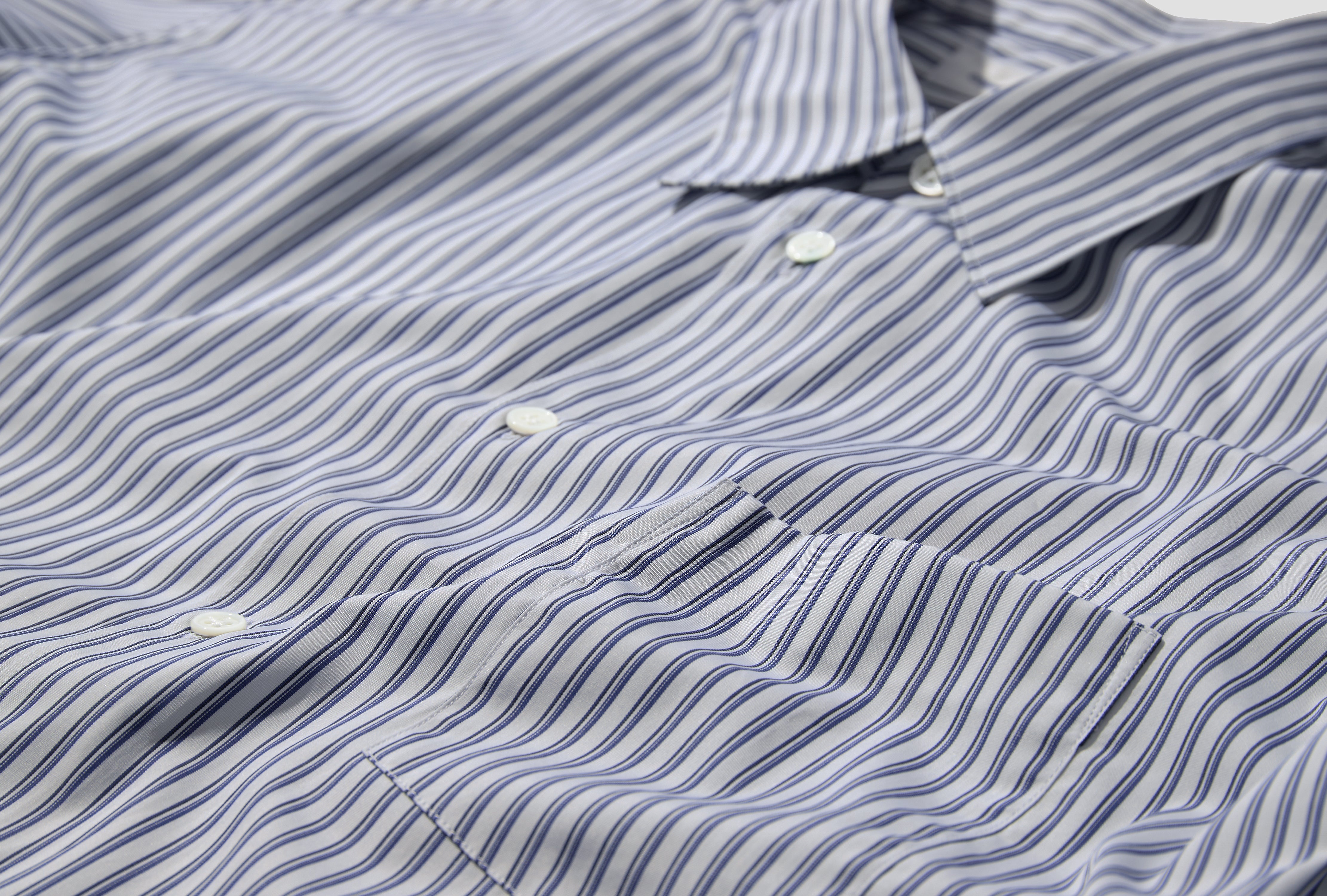 FOREVER - NARROW CLASSIC A - YARN DYED COTTON STRIPE POPLIN / STRIPE 4 FZ-B226-PER