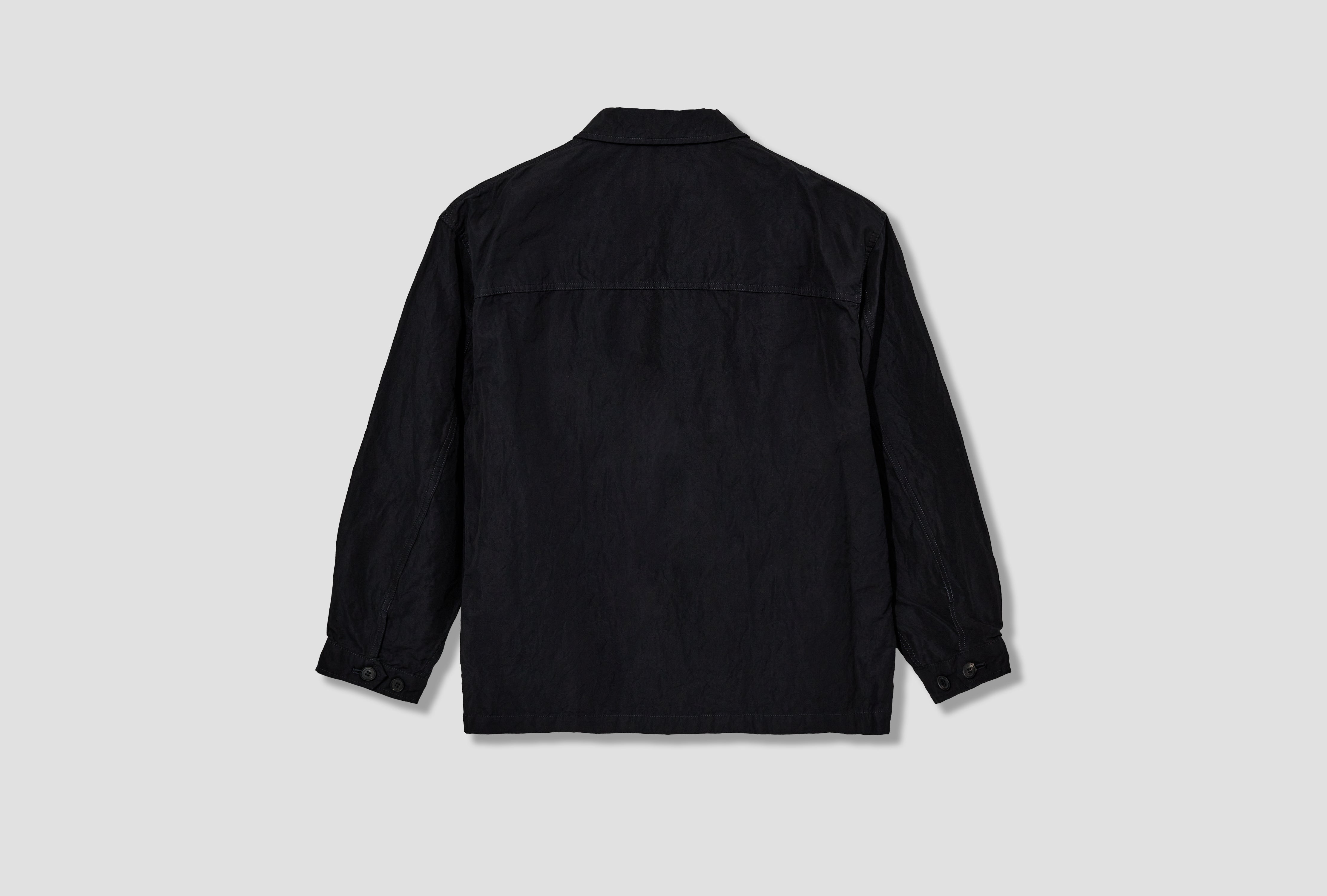 COTTON RAMIE WEATHER GARMENT WASHED HO-J020-S25 Navy