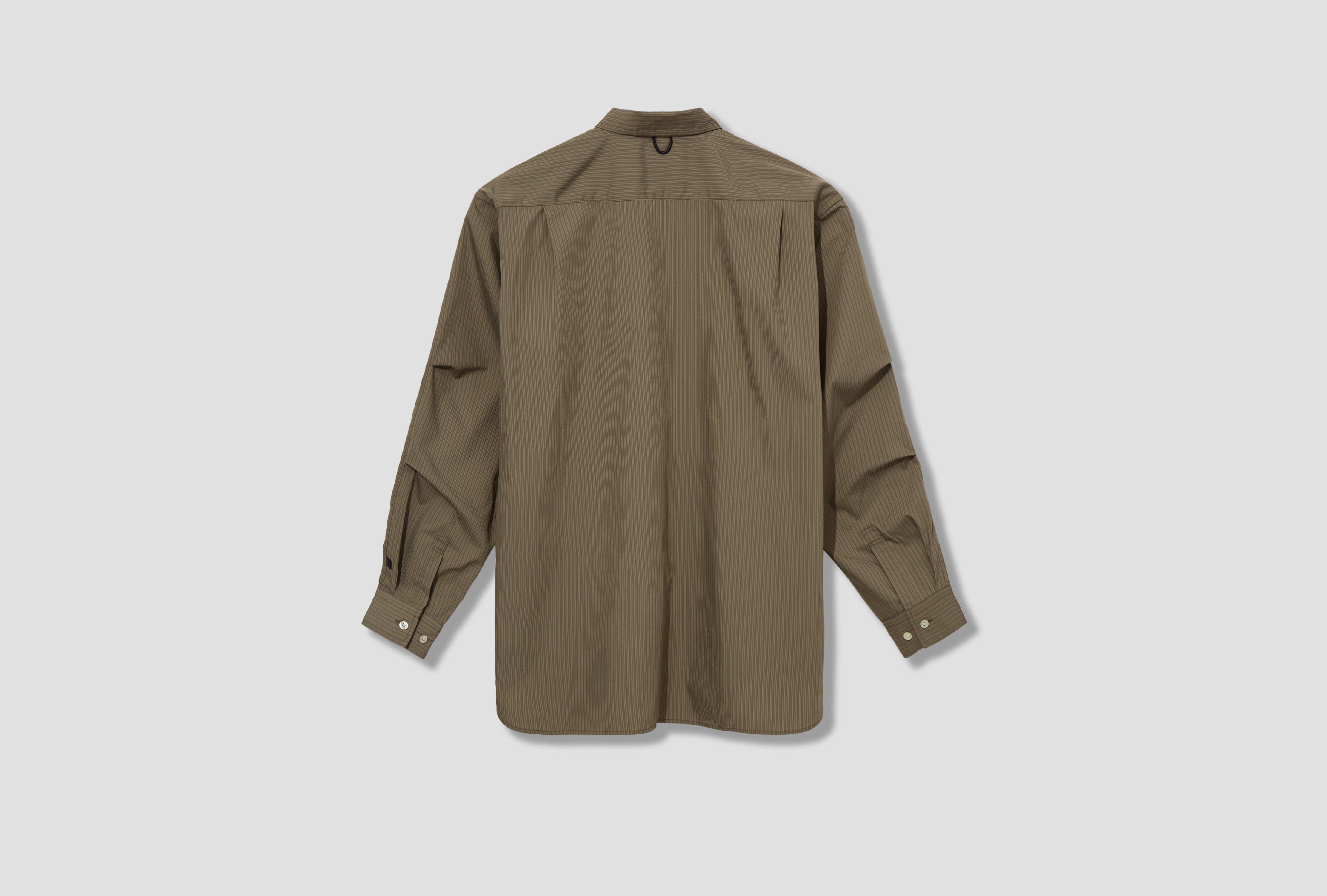 TECH REGULAR STRIPESHIRT L/S 88-11-0053-704 Grey