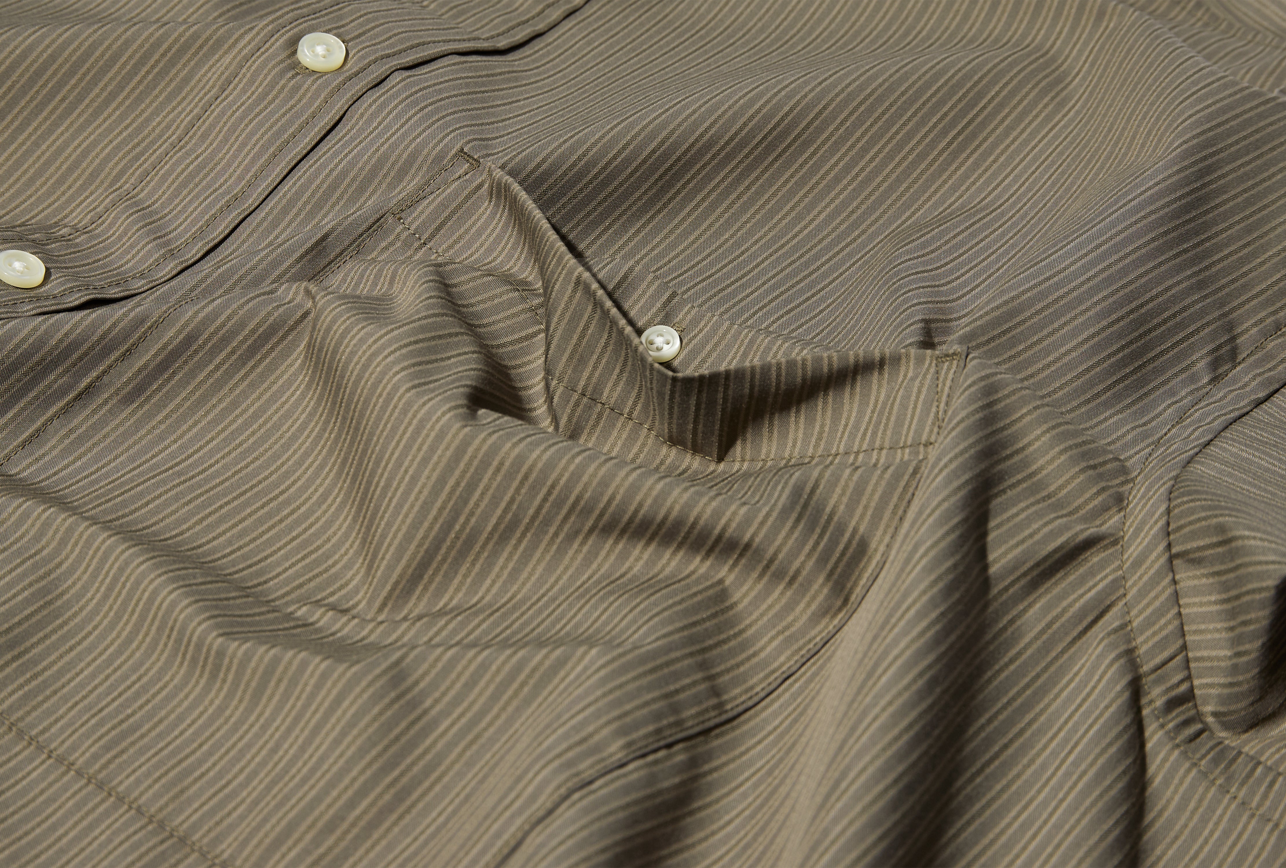 TECH REGULAR STRIPESHIRT L/S 88-11-0053-704 Grey