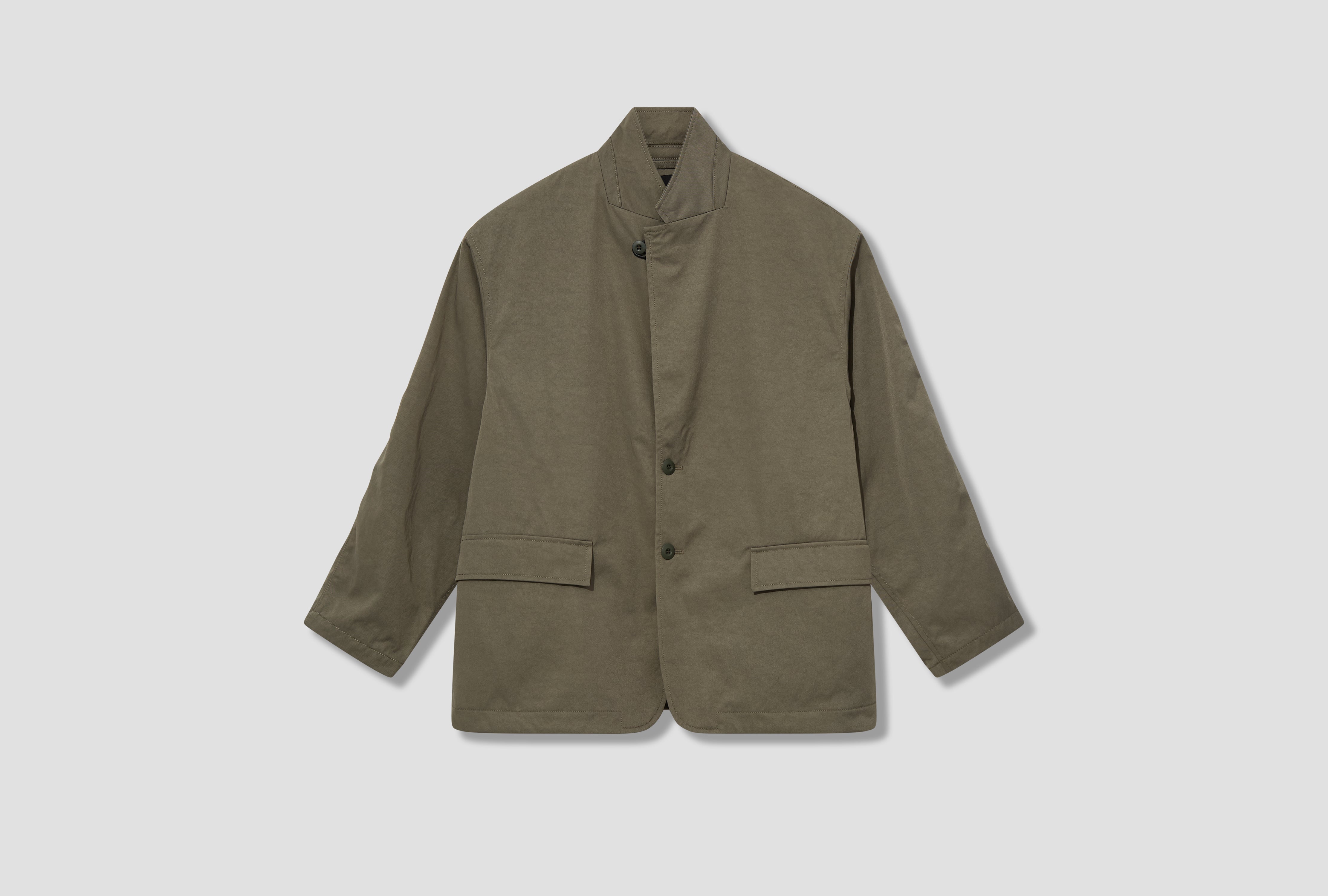 TECH LOOSE 2B JACKET TWILL 88-16-0037-704 Grey