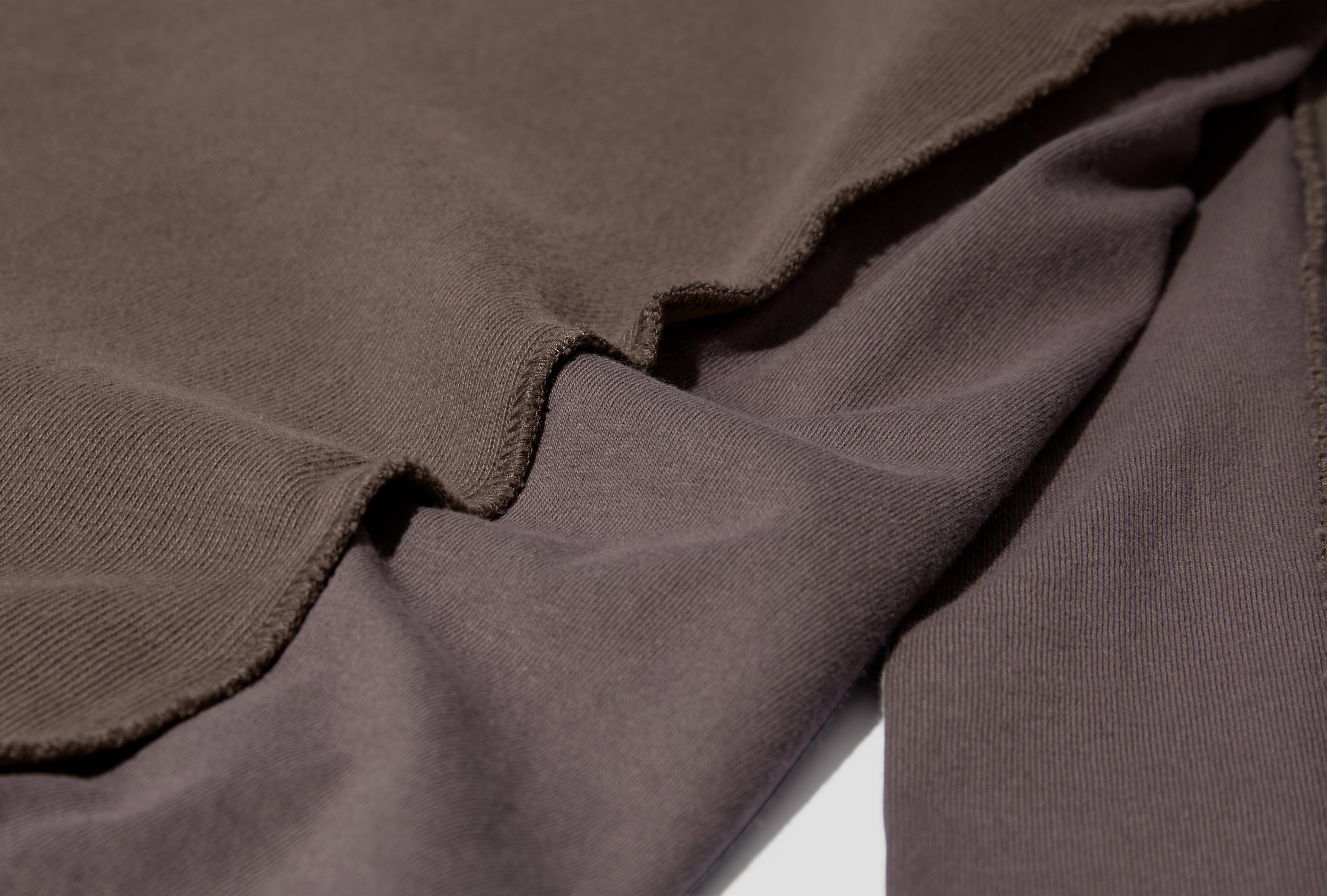 SIDE SEAM DBL KNIT LONG SLEEVE CES27CS14 Charcoal