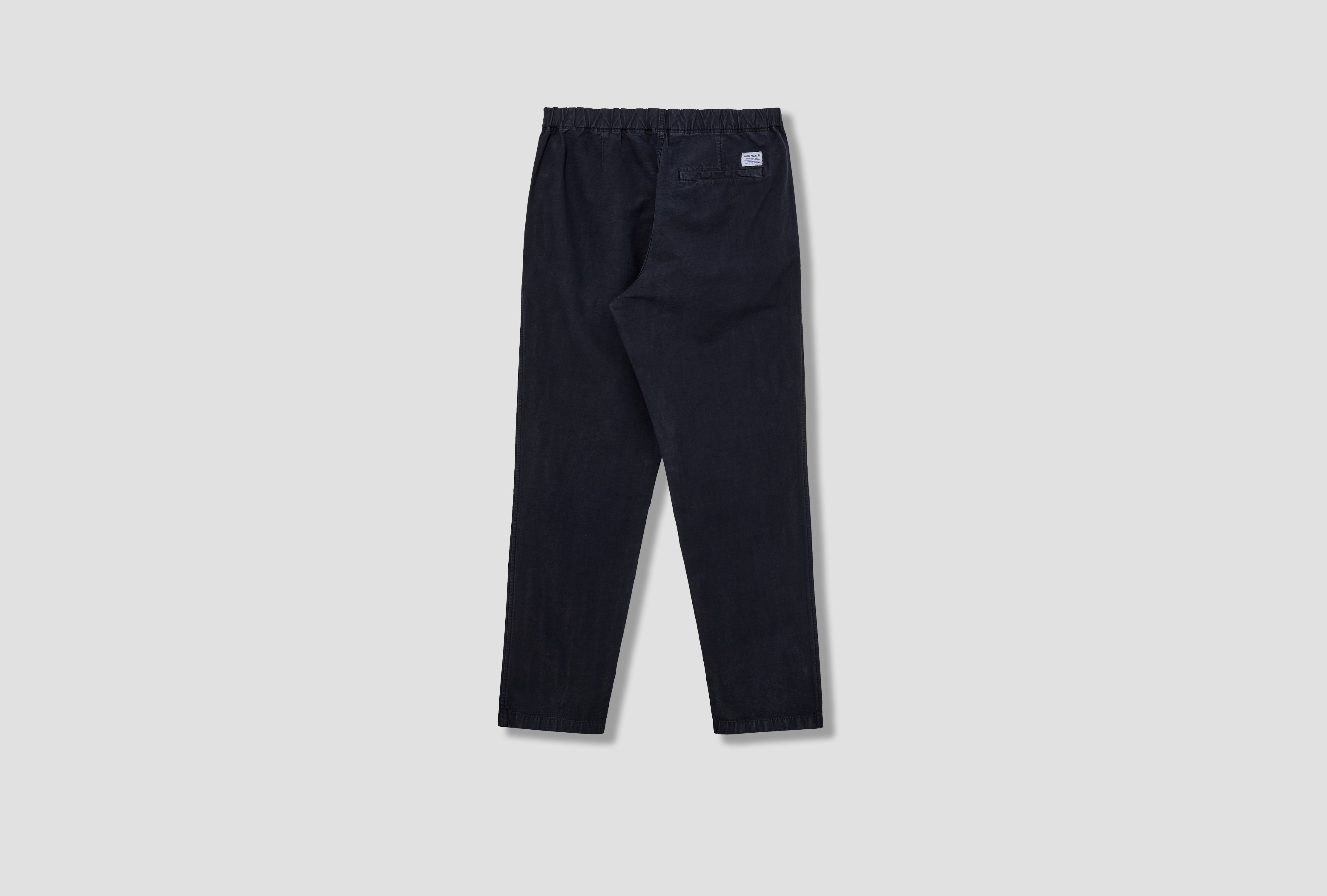 EZRA RELAXED COTTON LINEN TROUSER N25-0420 Navy